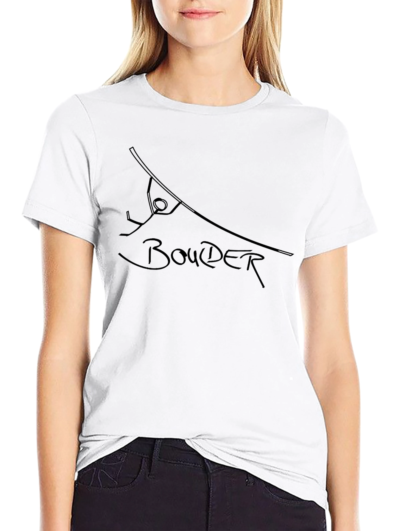 Bouldering Graphic Tee - Rock Climbing Shirt