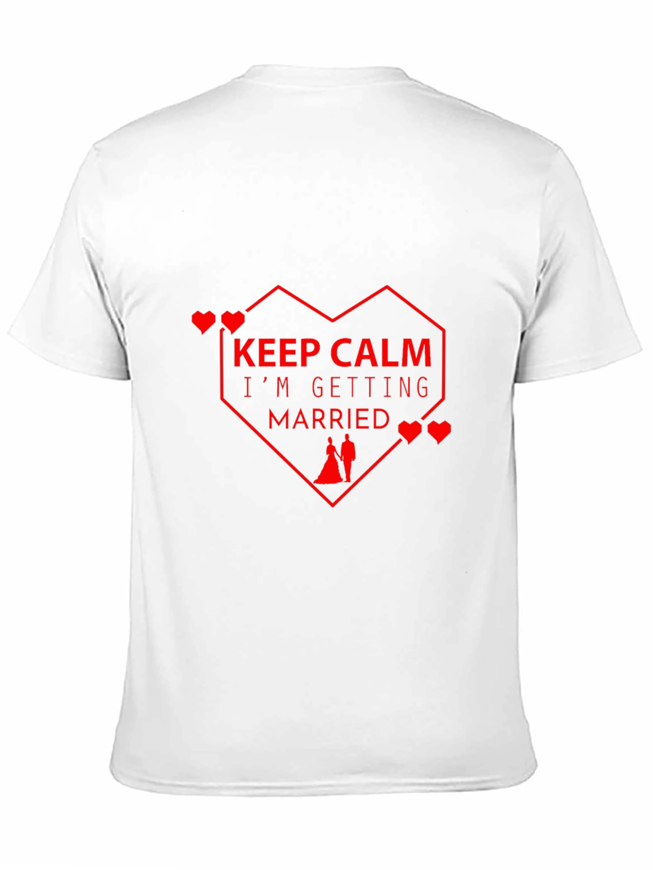 Keep Calm Im Getting Married Black T-Shirt