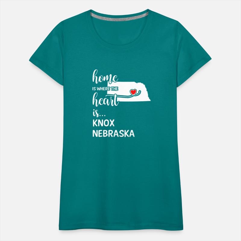 Knox County Nebraska Is Where My Heart Is Gift