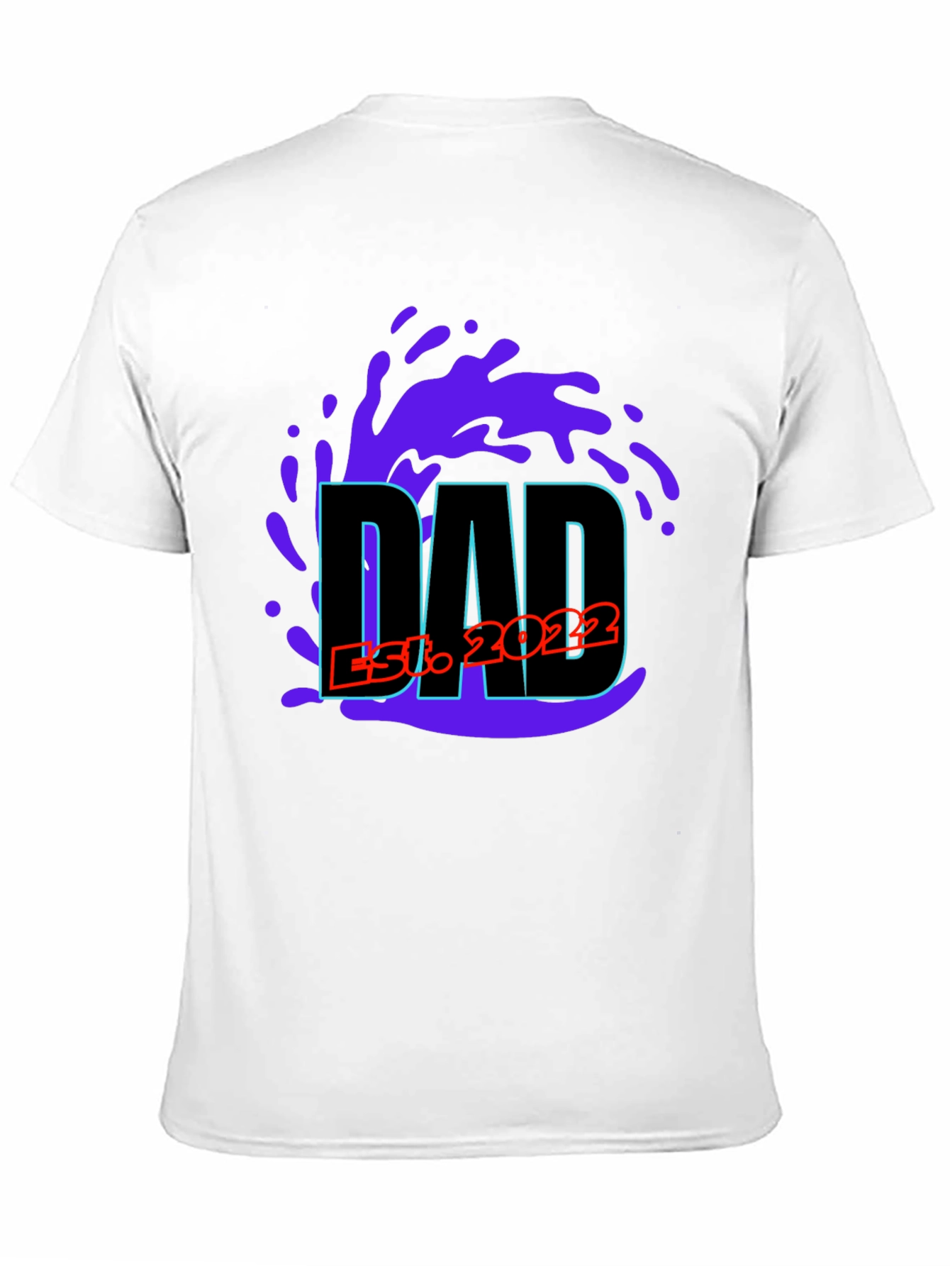 Dad Est. 2022 T-Shirt - New Dad Gift