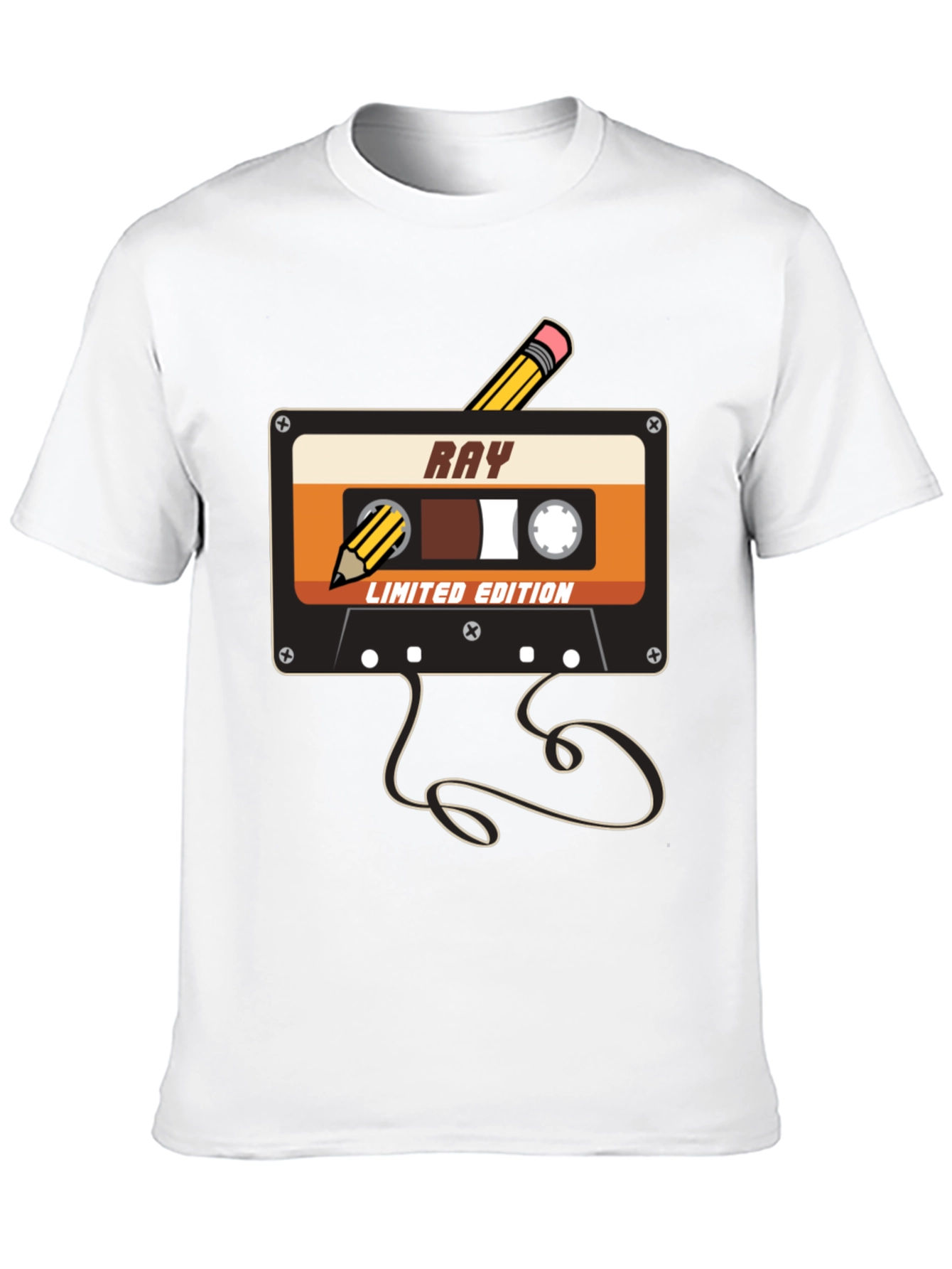 Retro Cassette Tape Graphic Tee - Limited Edition