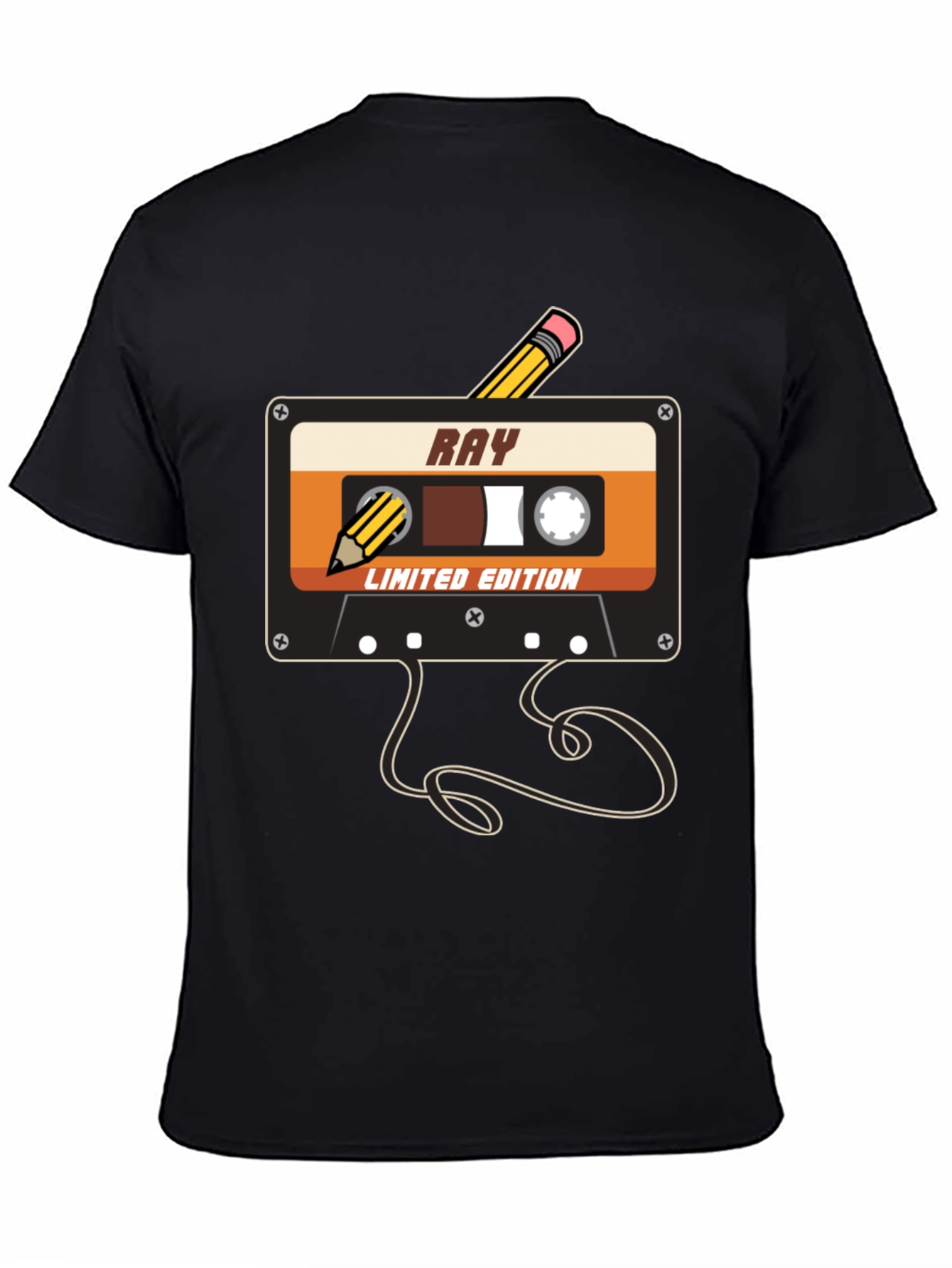 Retro Cassette Tape Graphic Tee - Limited Edition