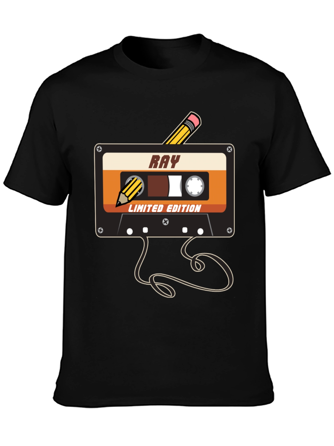 Retro Cassette Tape Graphic Tee - Limited Edition