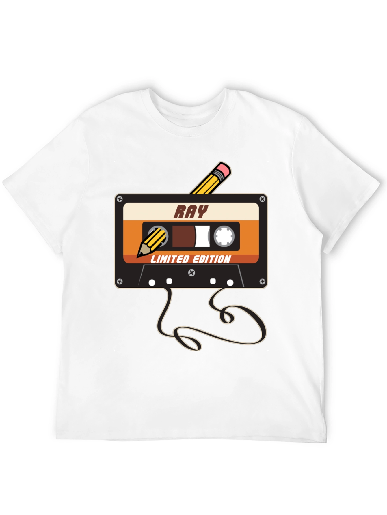 Retro Cassette Tape Graphic Tee - Limited Edition