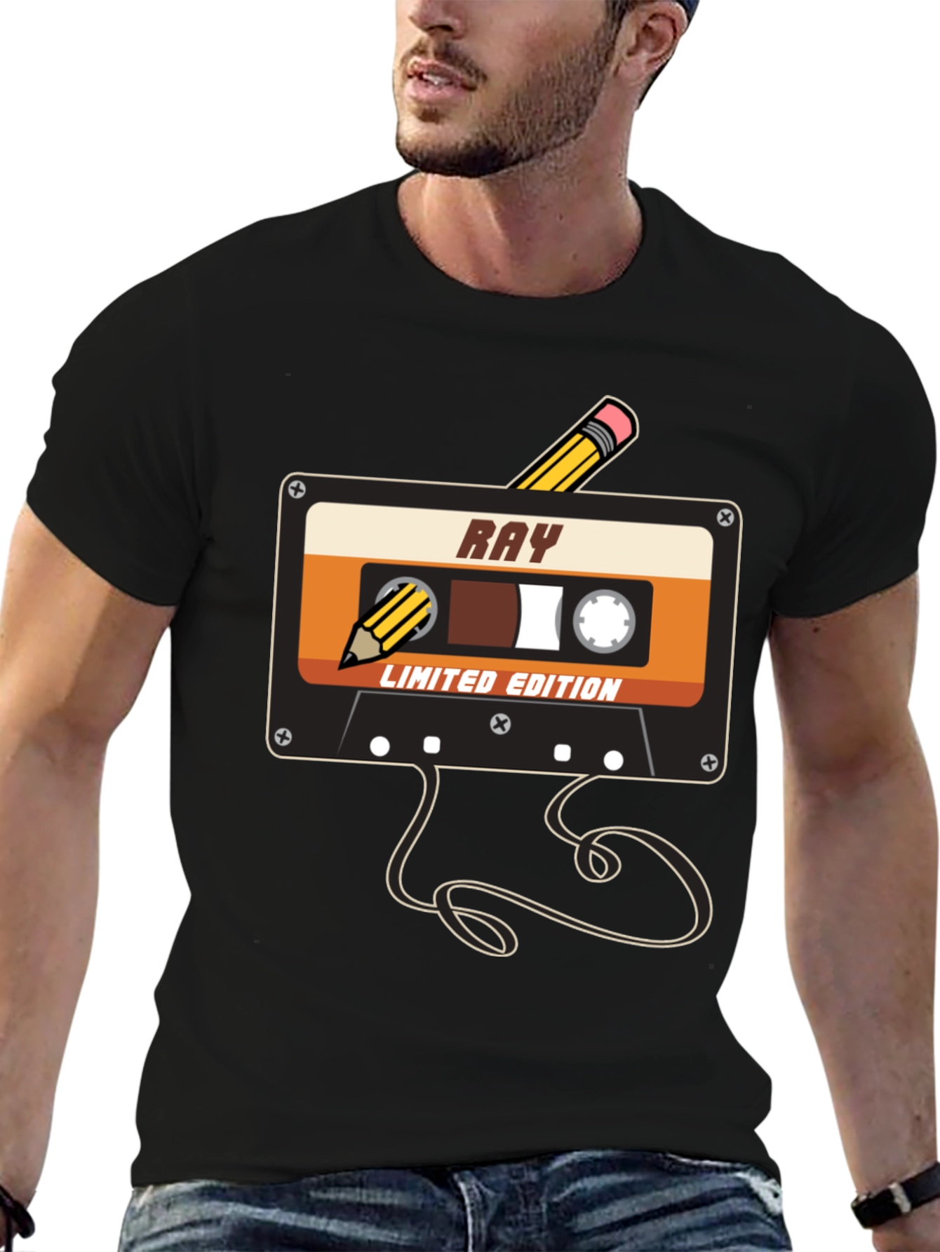 Retro Cassette Tape Graphic Tee - Limited Edition