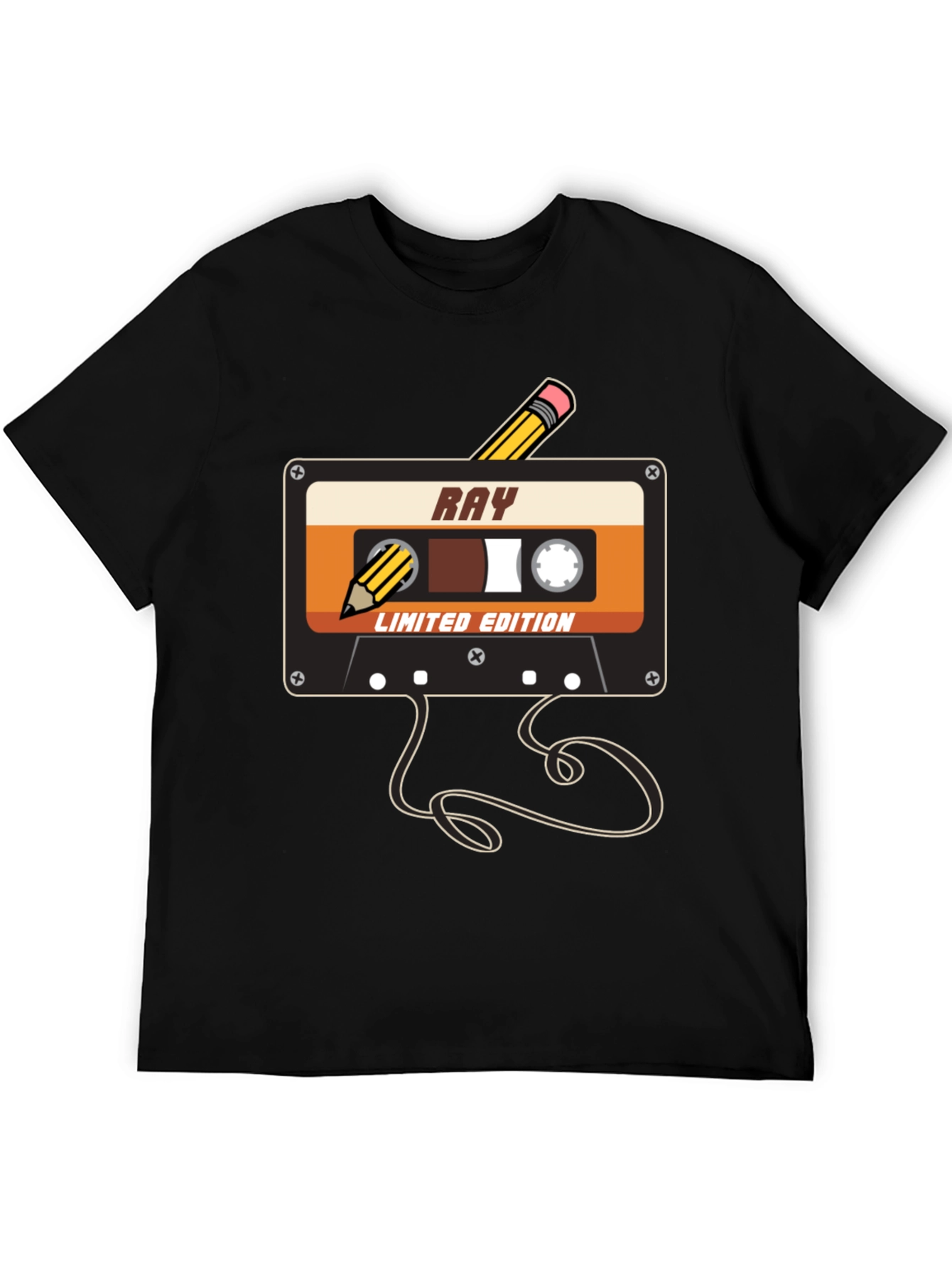 Retro Cassette Tape Graphic Tee - Limited Edition