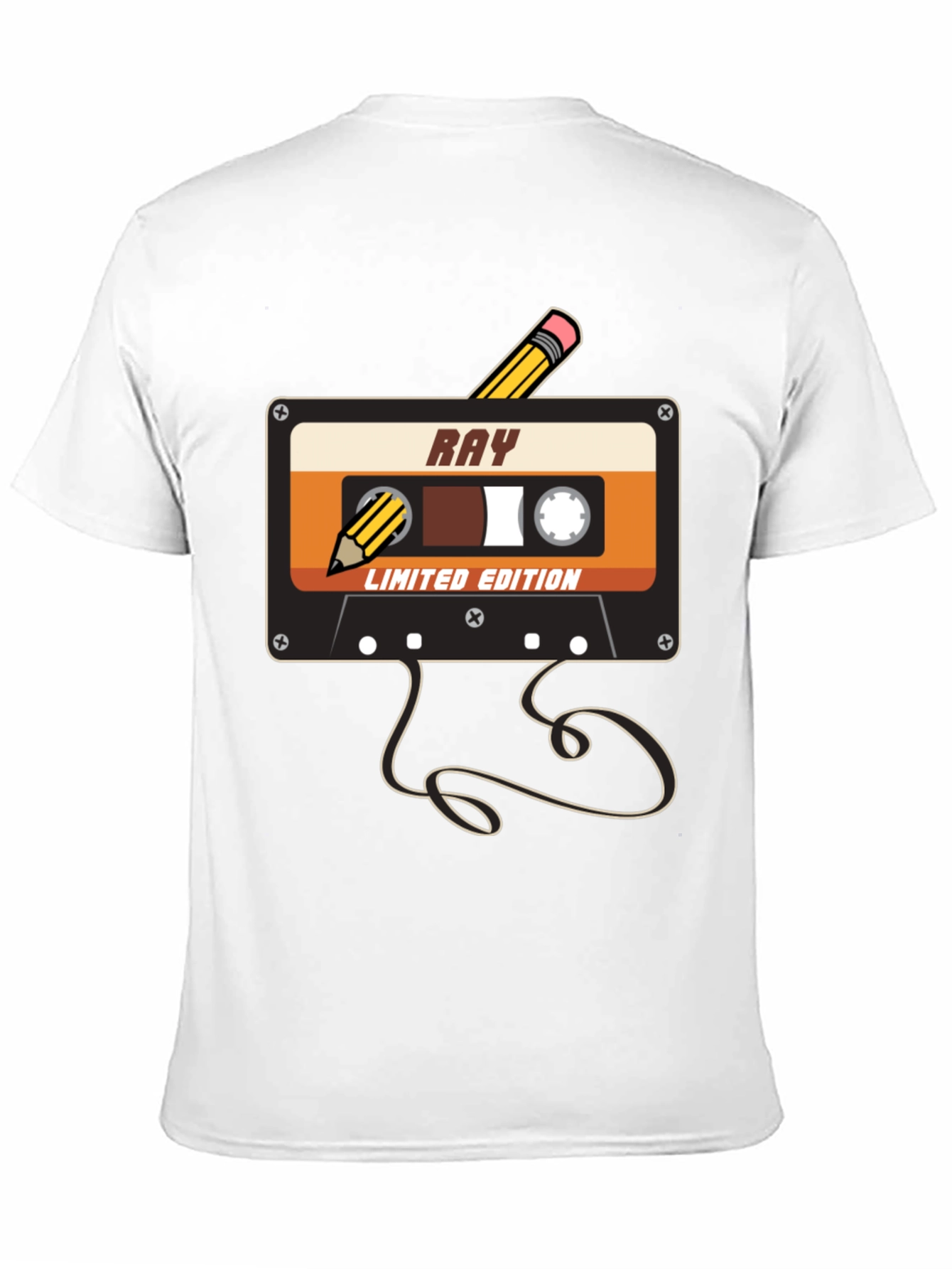 Retro Cassette Tape Graphic Tee - Limited Edition