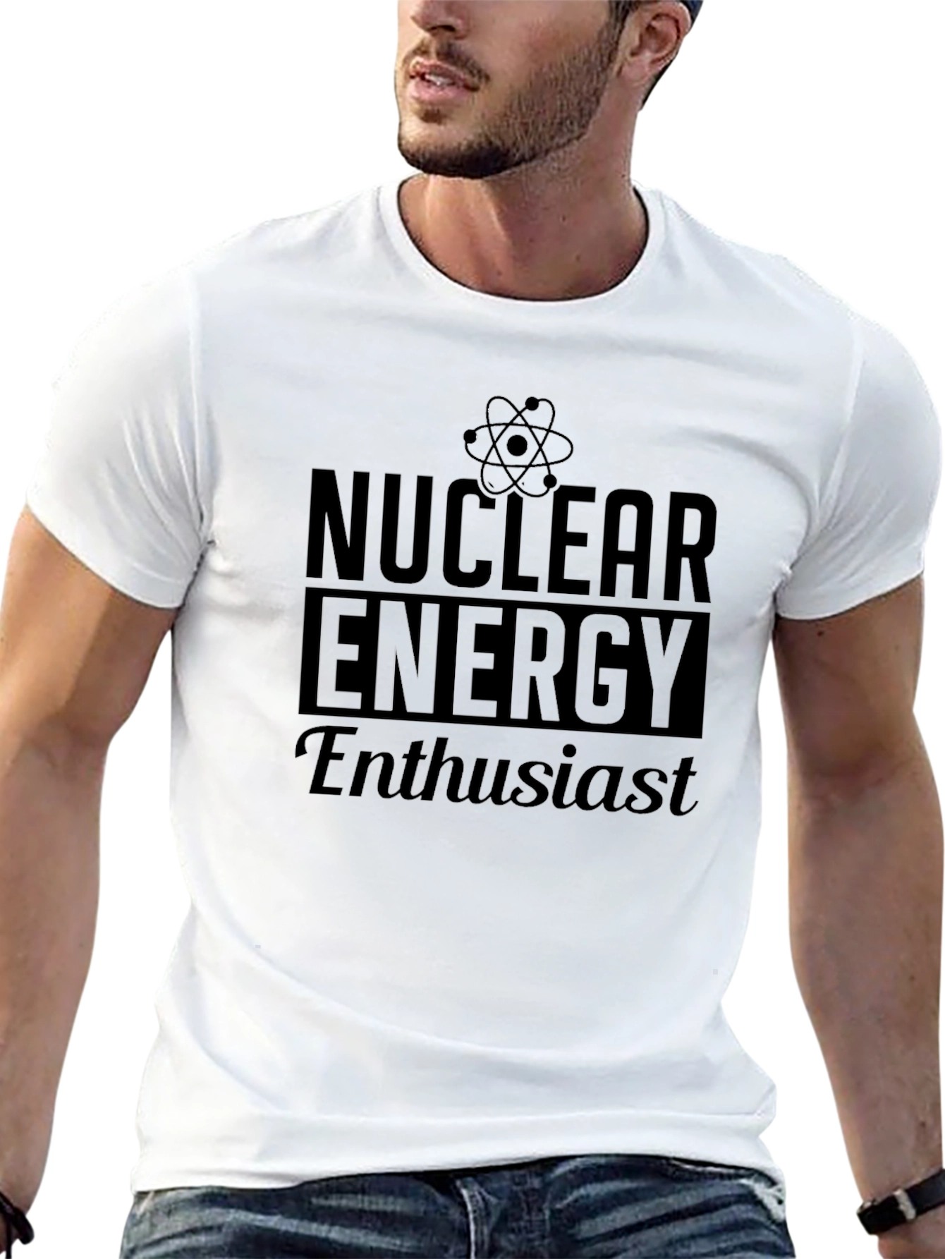 Nuclear Energy Enthusiast Graphic T-Shirt