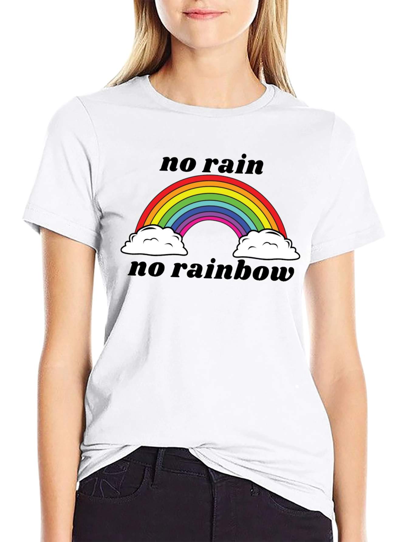 No Rain No Rainbow Graphic Tee