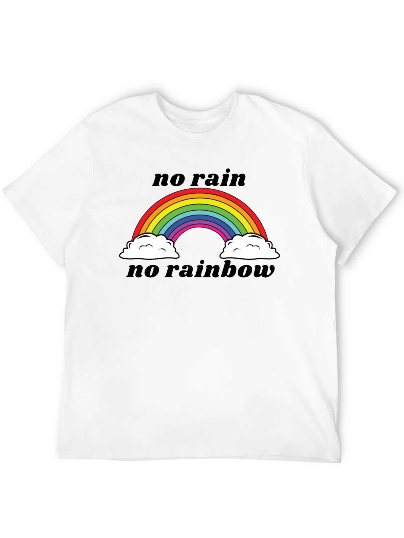 No Rain No Rainbow Graphic Tee