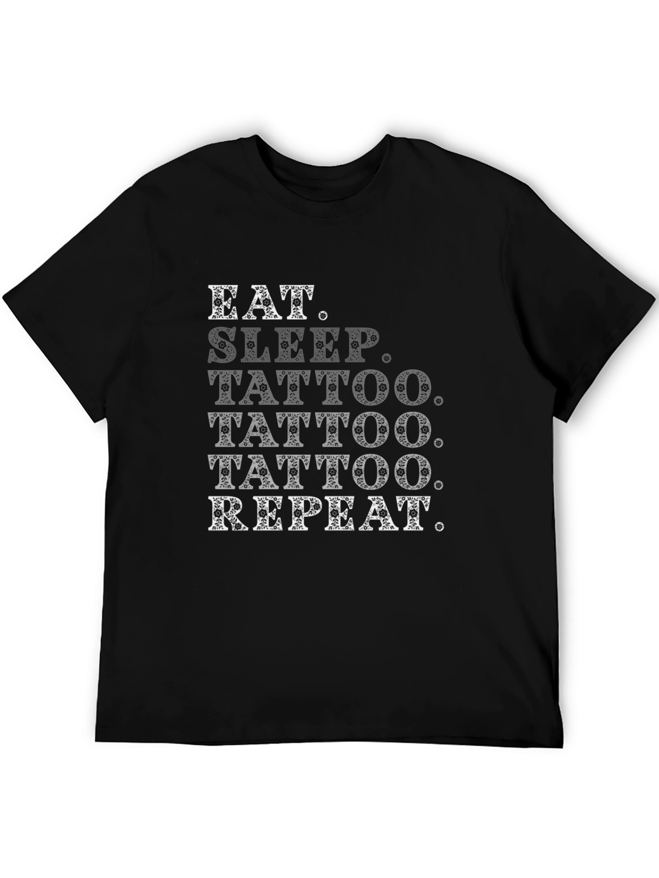 Eat Sleep Tattoo Repeat Graphic Tee
