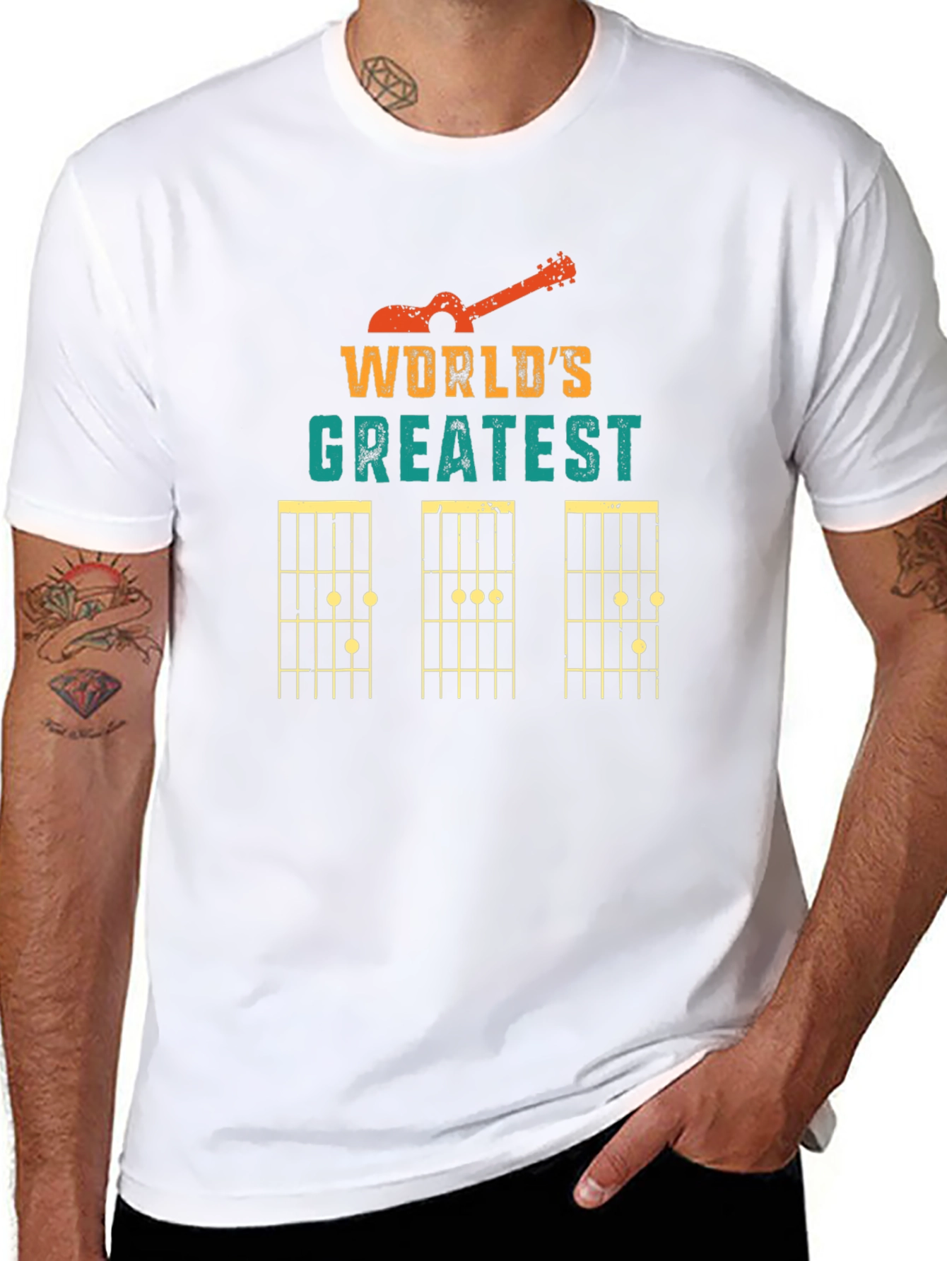 Worlds Greatest Guitar Chords T-Shirt