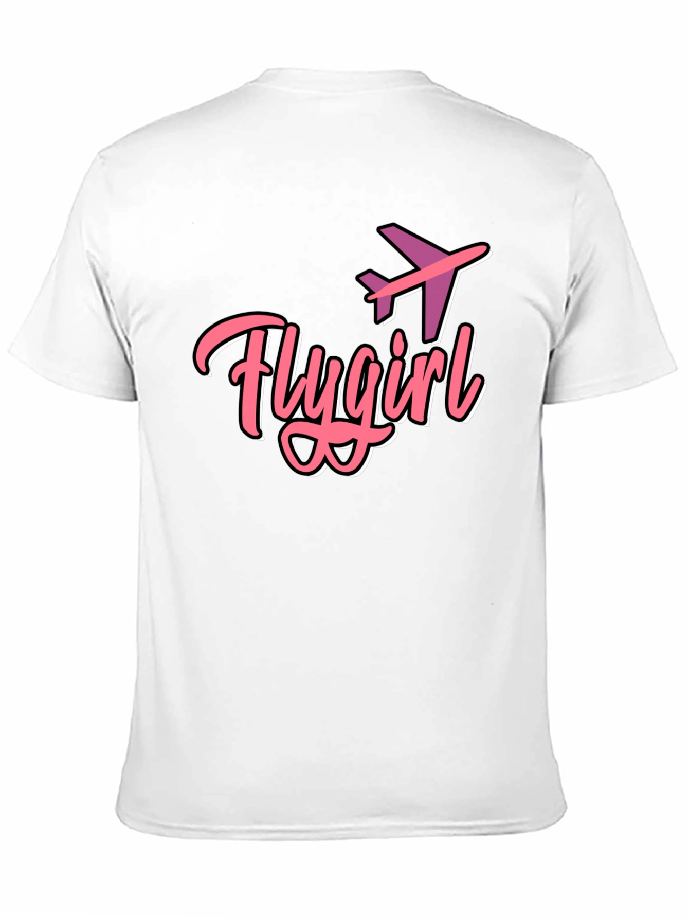 Flygirl Black Graphic Tee