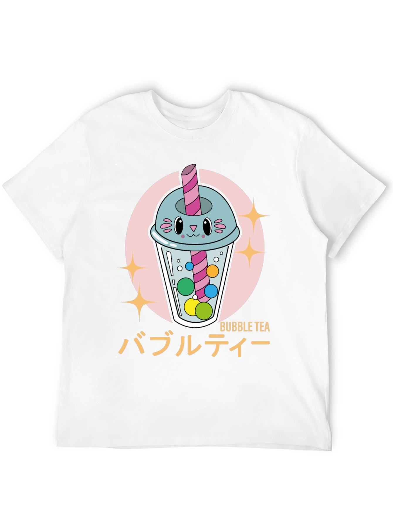 Kawaii Bubble Tea Graphic Tee