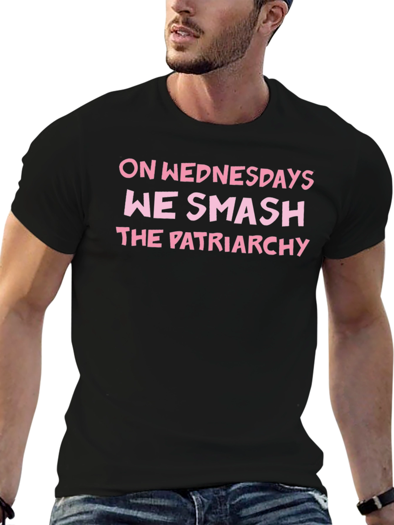 Feminist T-Shirt: On Wednesdays We Smash The Patriarchy