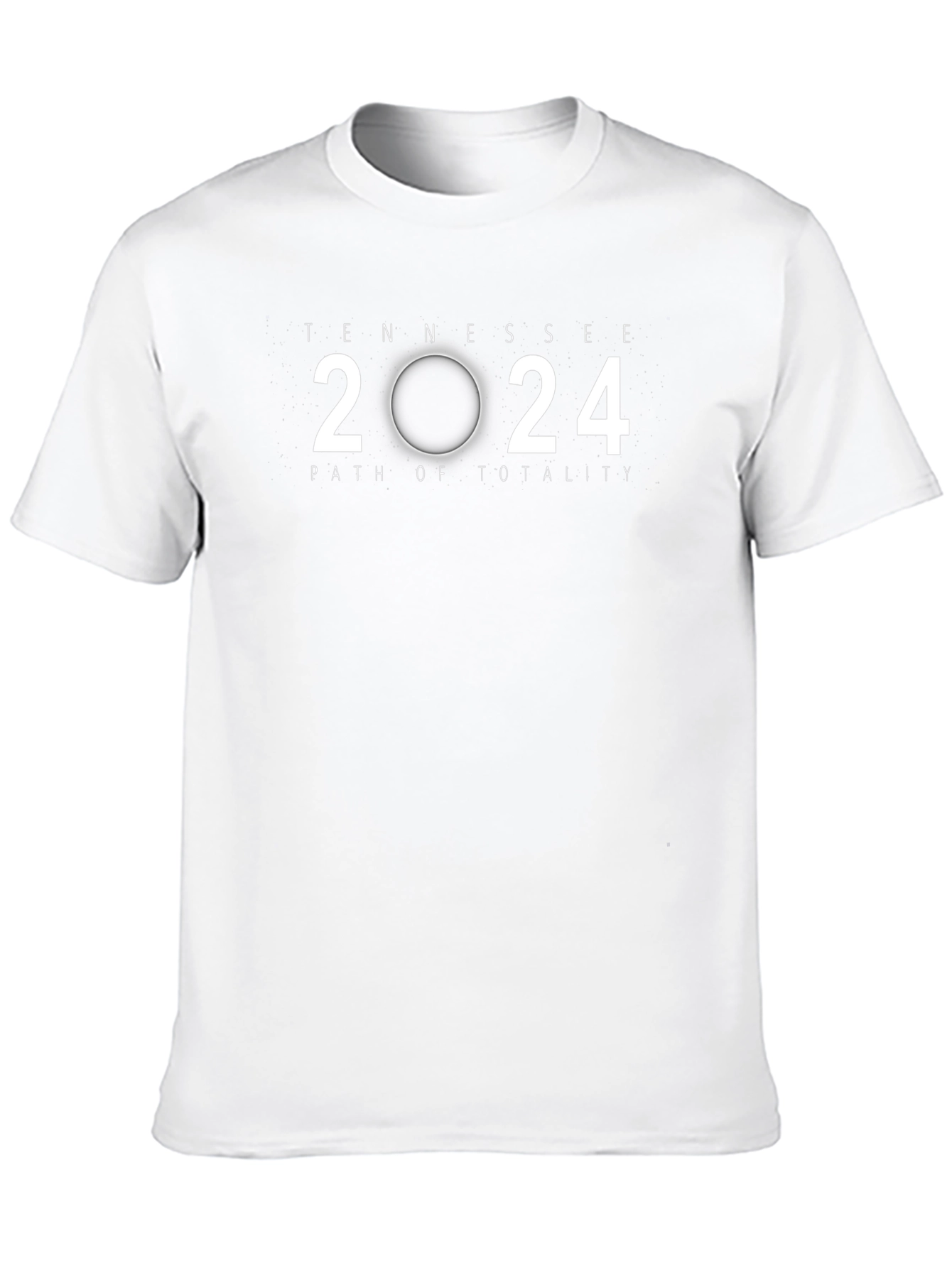 Tennessee 2024 Path of Totality Eclipse T-Shirt