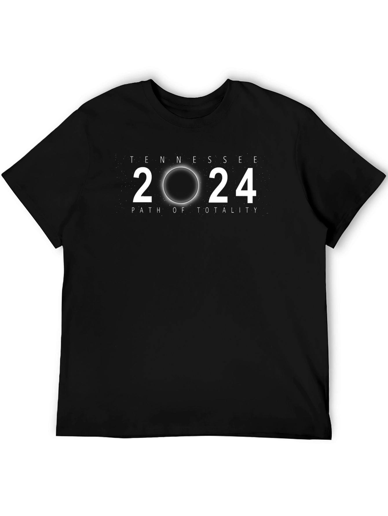 Tennessee 2024 Path of Totality Eclipse T-Shirt