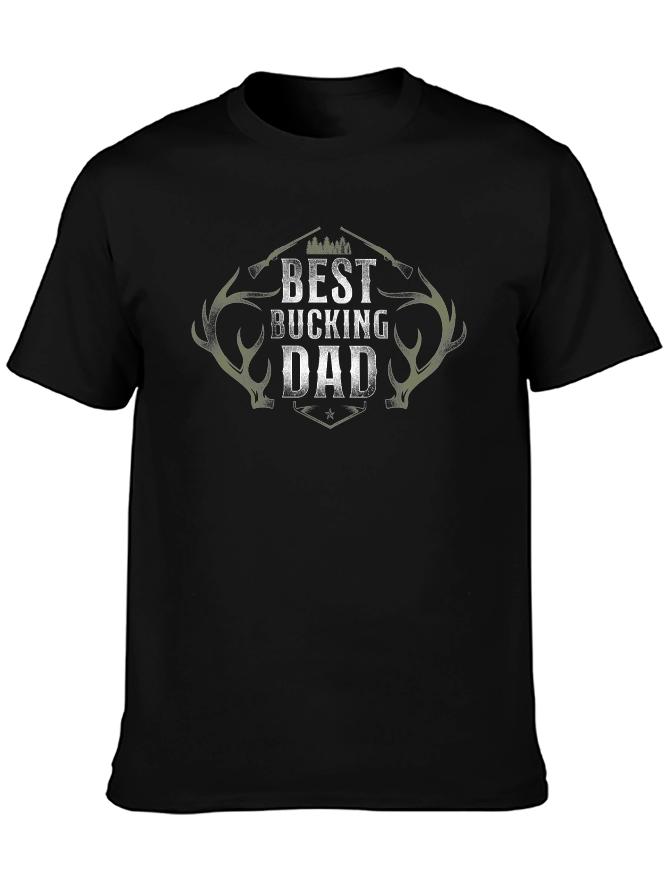 Best Bucking Dad Graphic Tee - Hunting Apparel