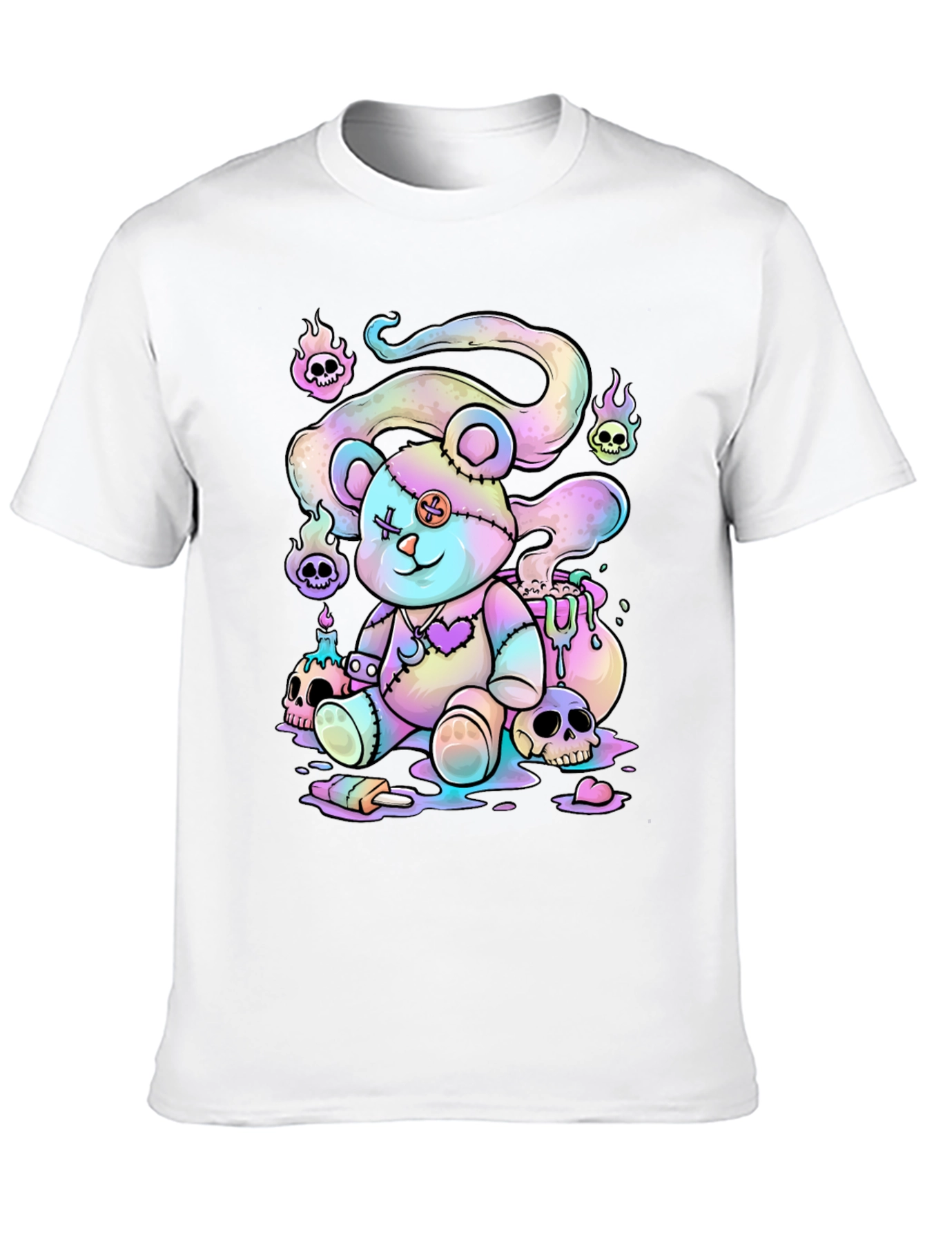 Gothic Teddy Bear T-Shirt