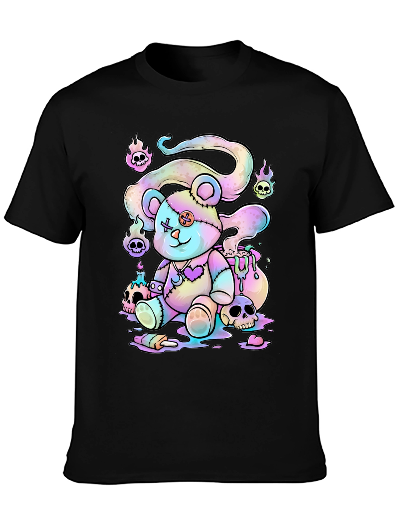 Gothic Teddy Bear T-Shirt