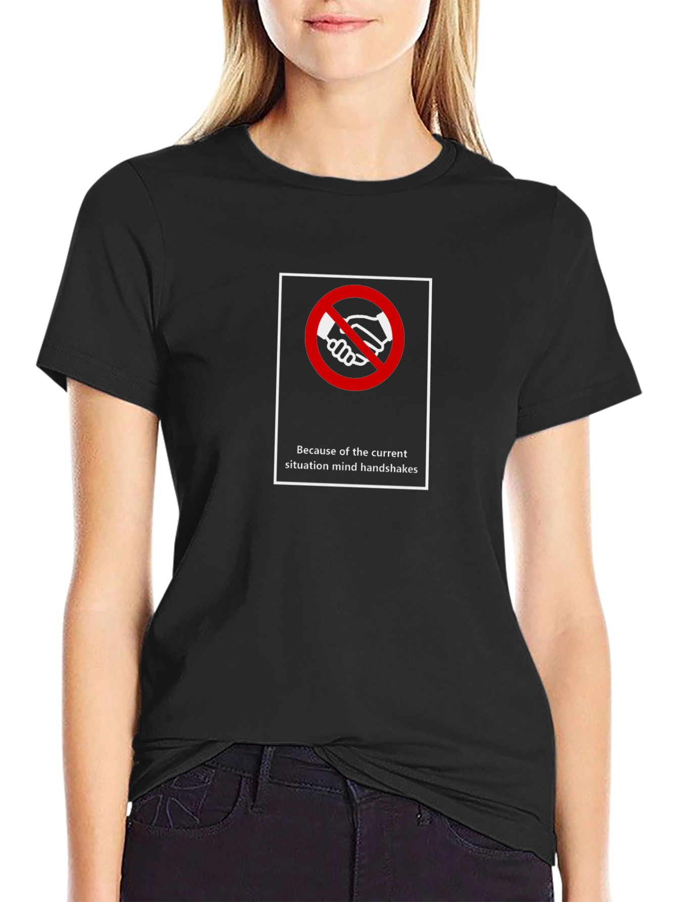 Mind Handshakes T-Shirt - Current Situation
