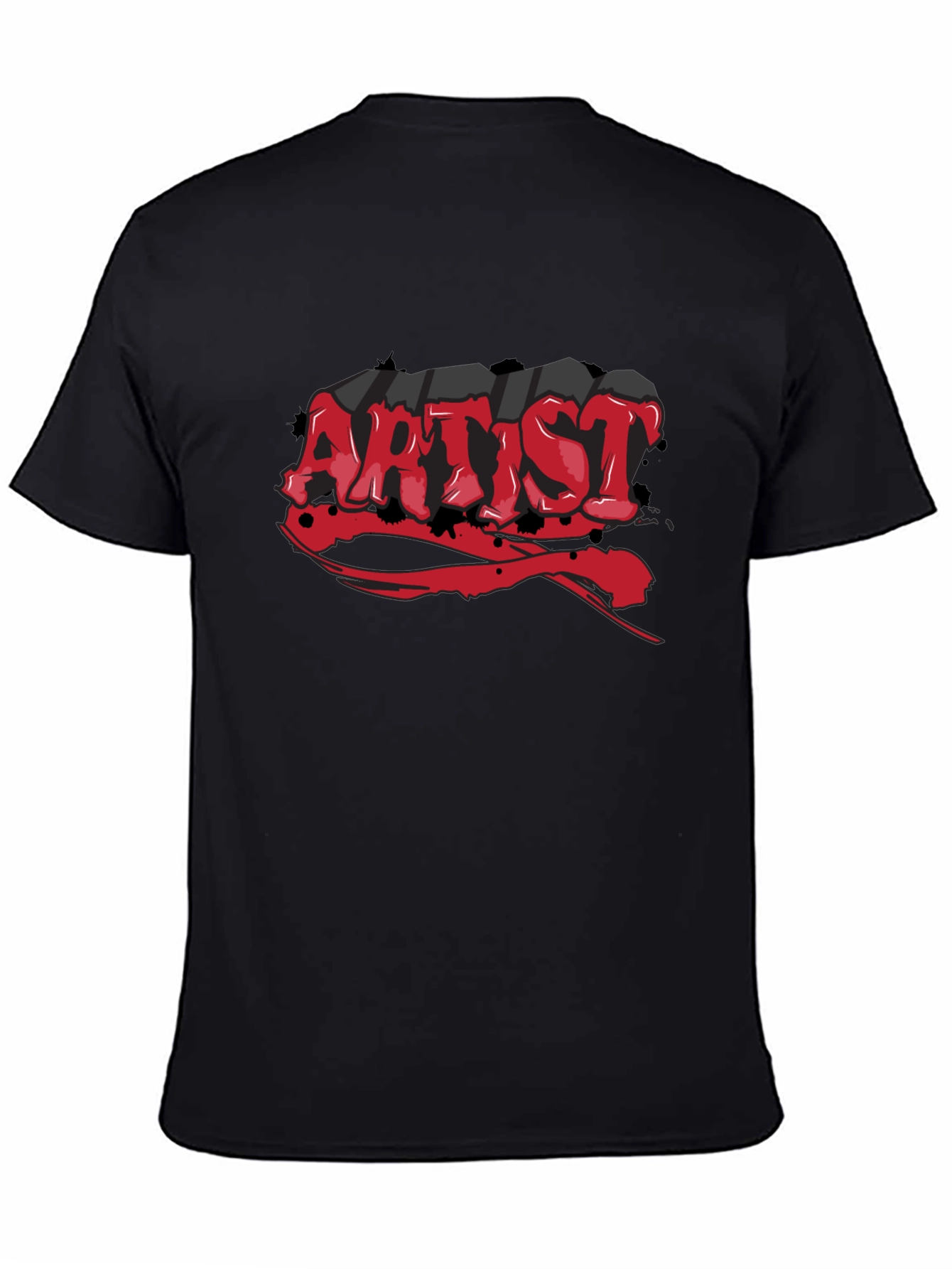 Artist Graphic T-Shirt - Black