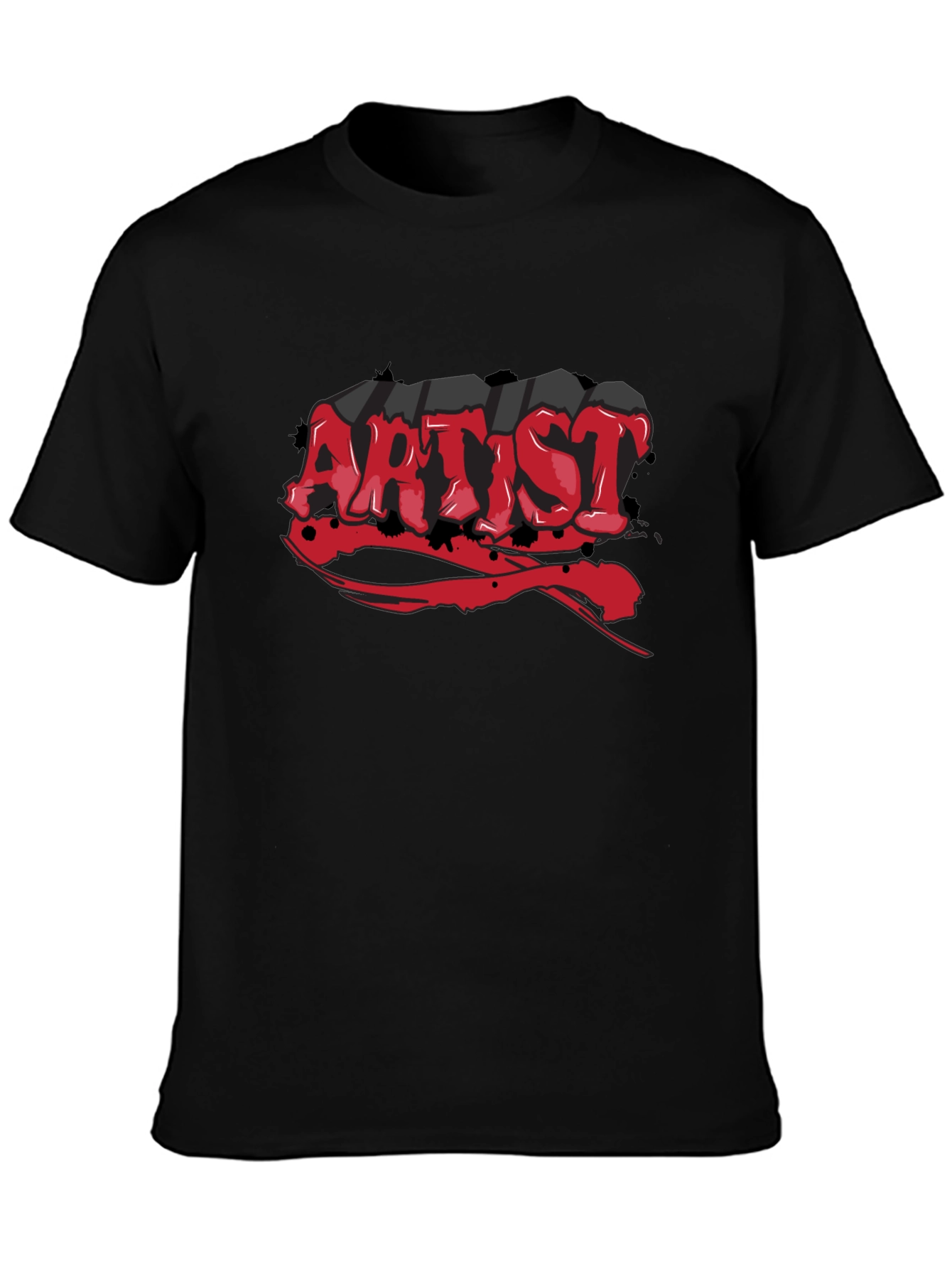 Artist Graphic T-Shirt - Black