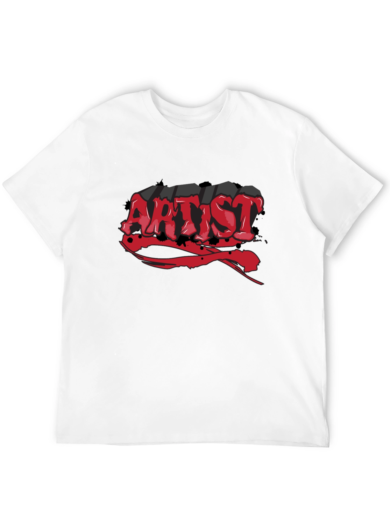 Artist Graphic T-Shirt - Black