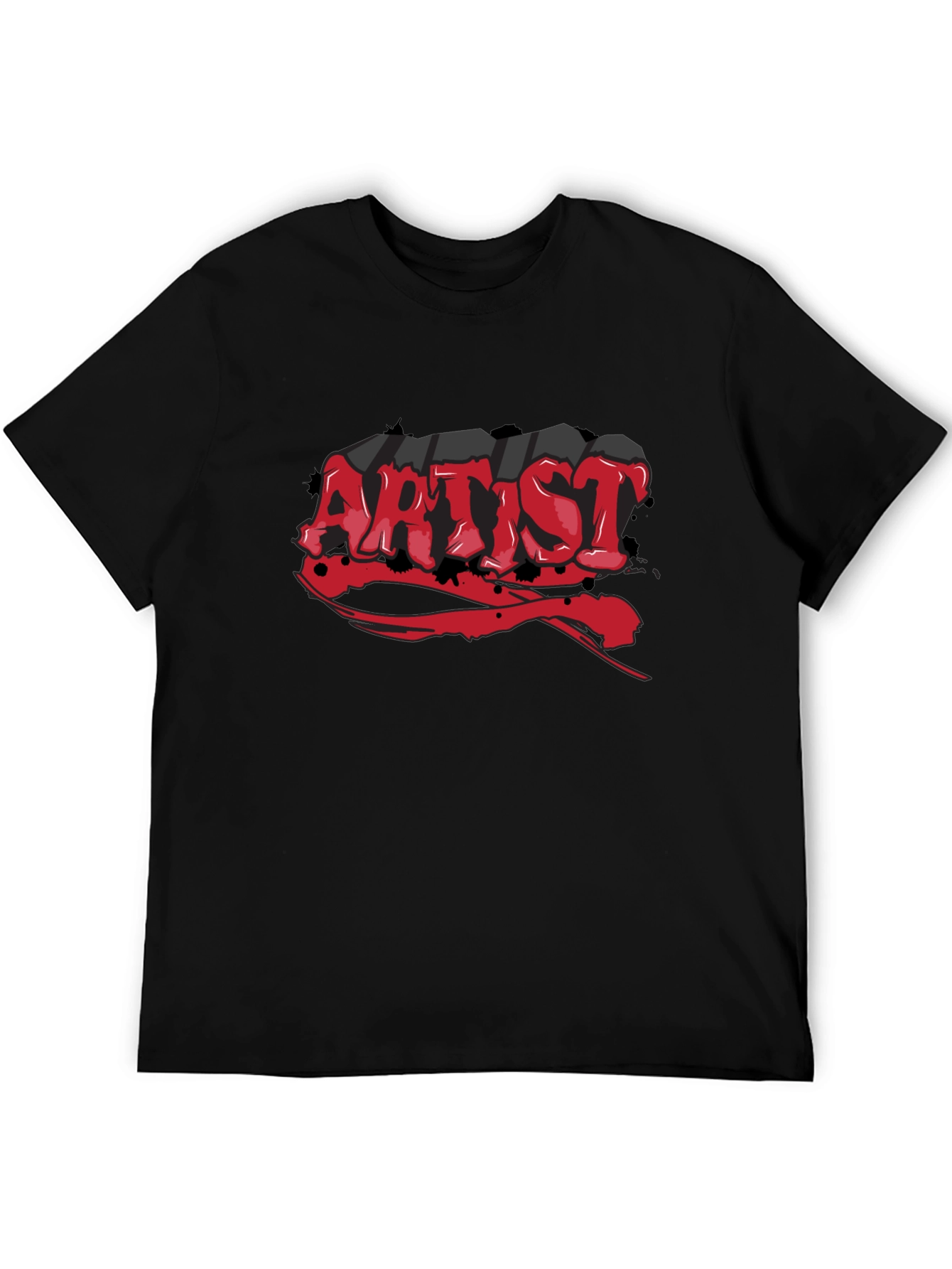 Artist Graphic T-Shirt - Black