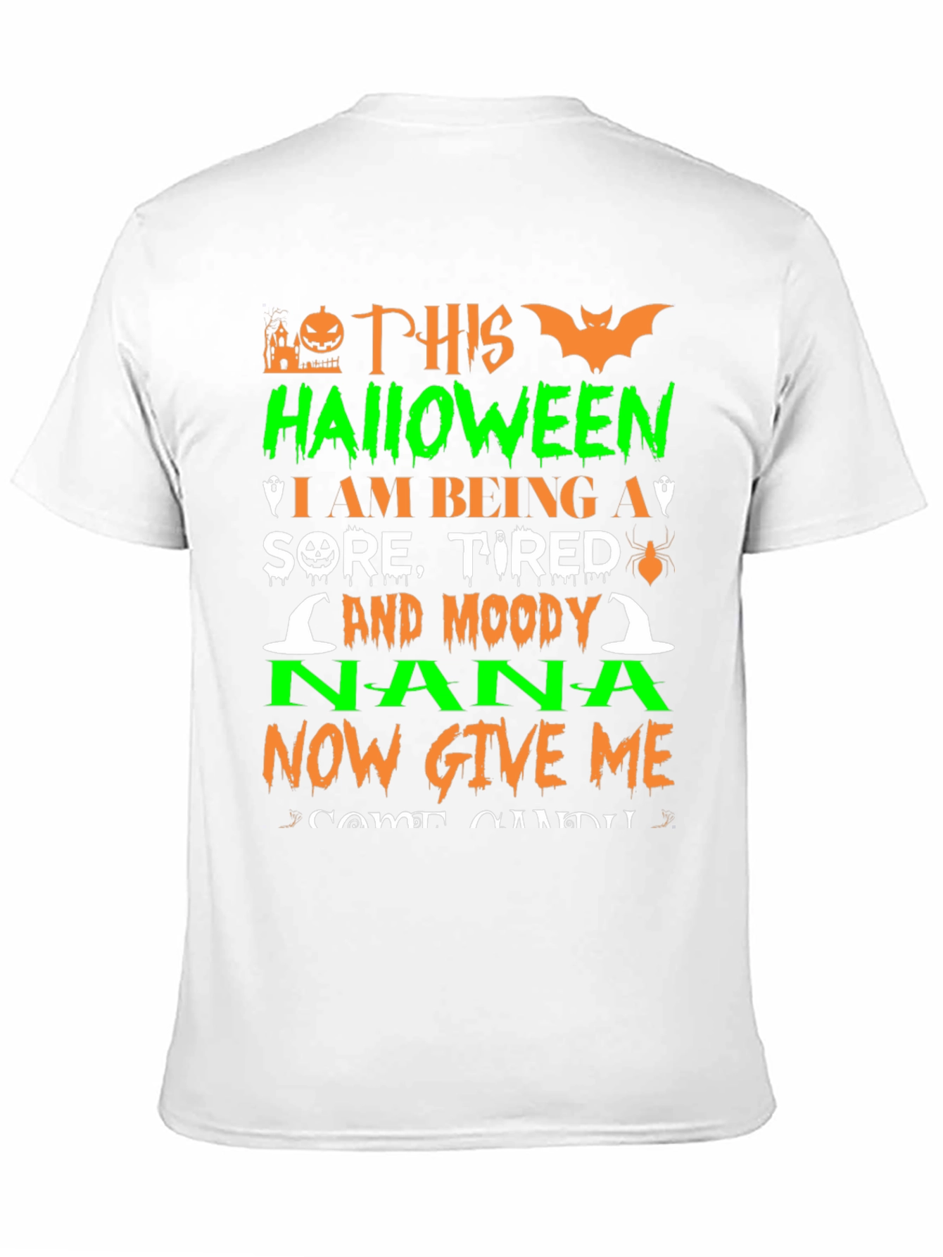 Funny Halloween Nana T-Shirt