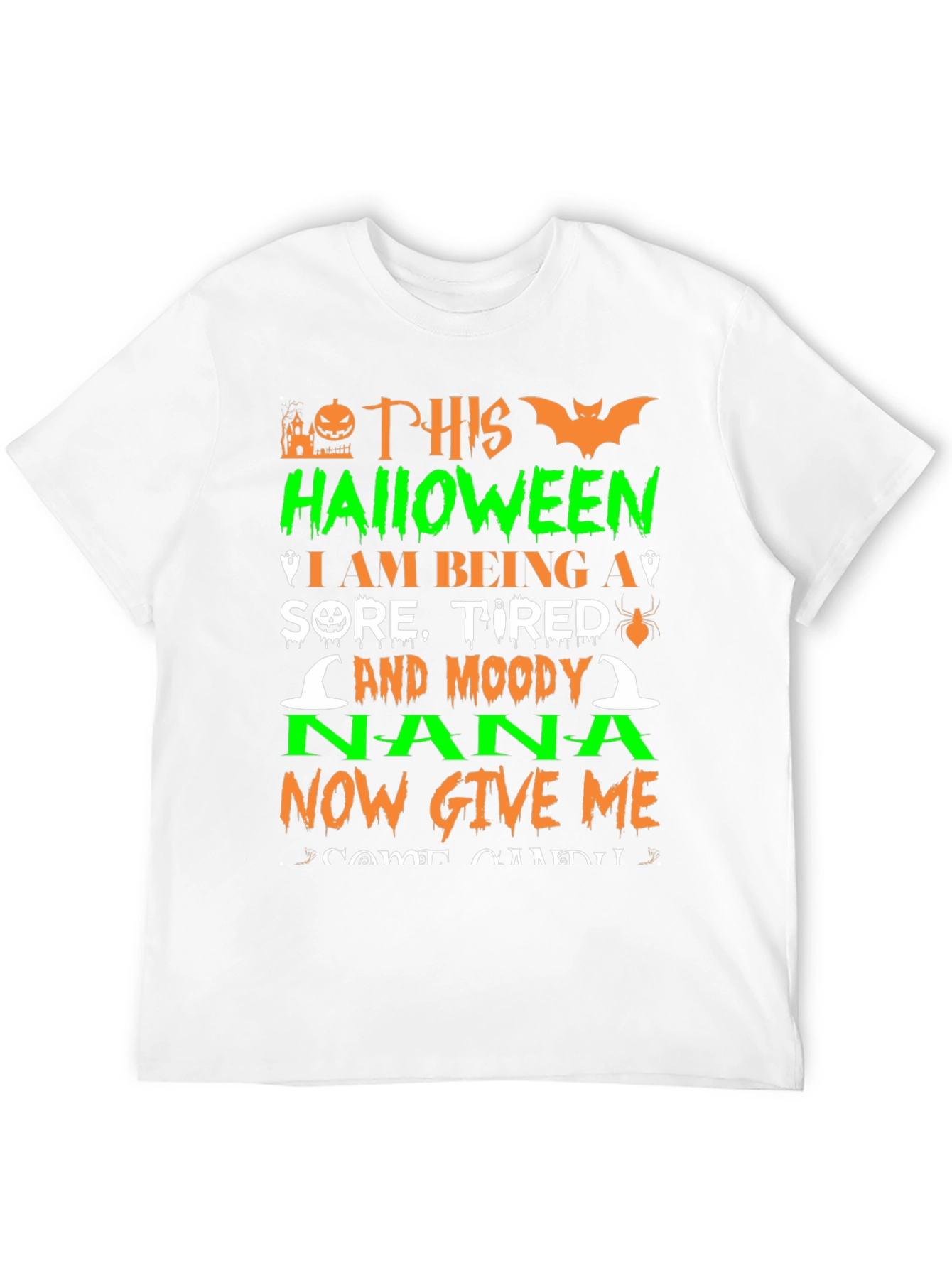 Funny Halloween Nana T-Shirt