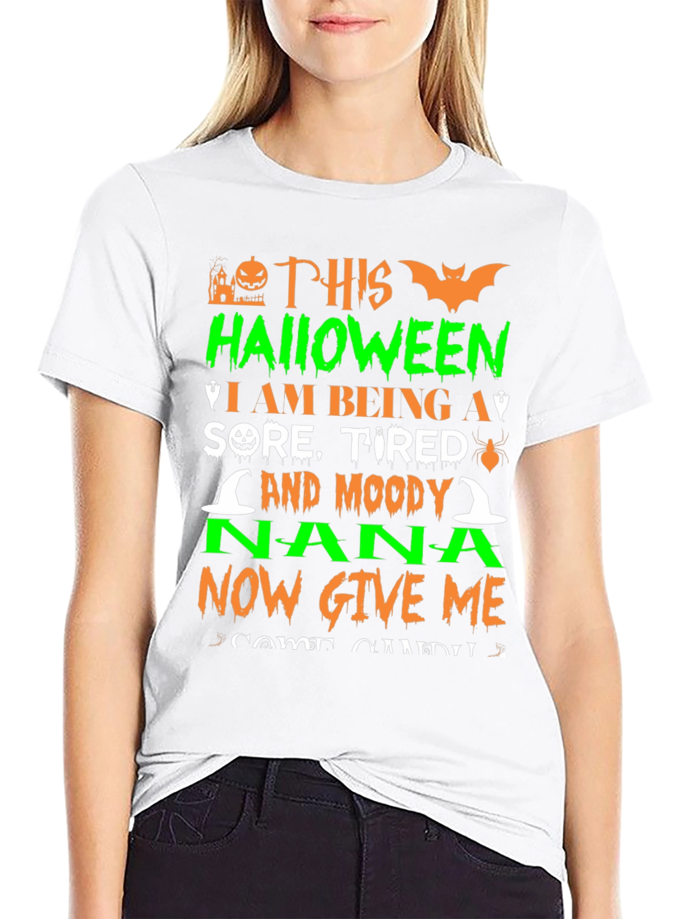 Funny Halloween Nana T-Shirt