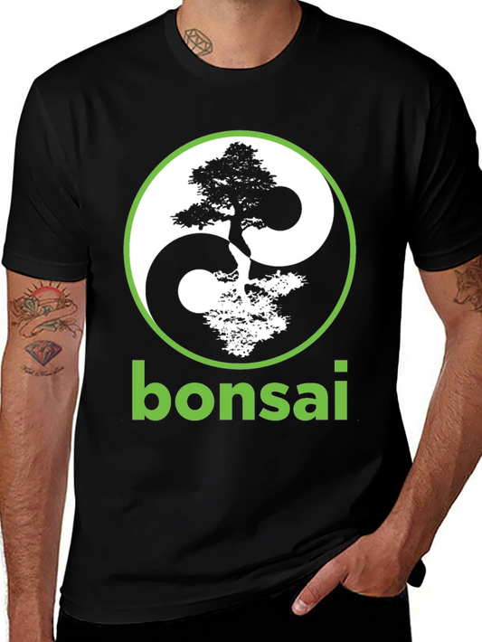Bonsai Yin Yang Graphic Tee