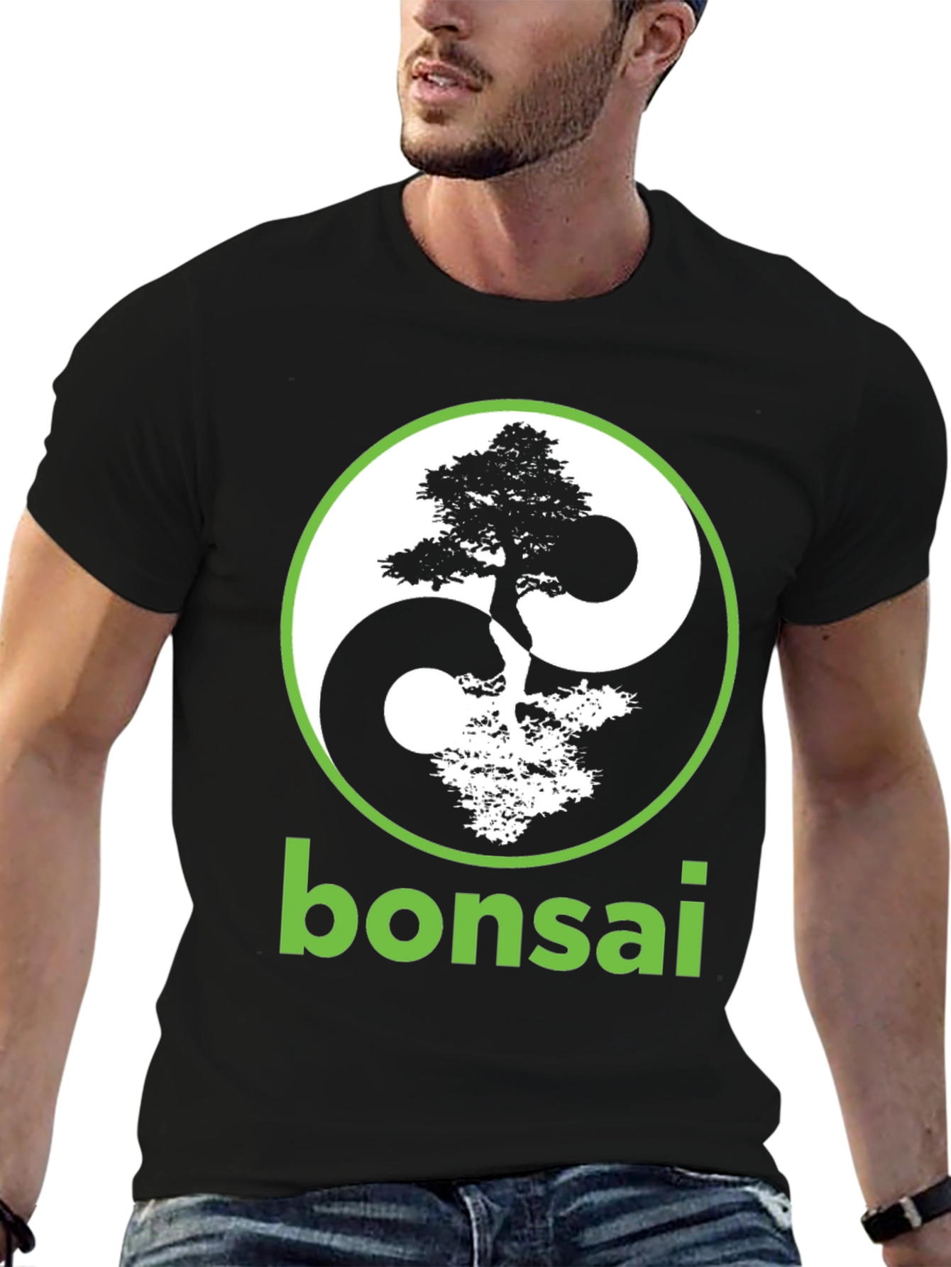 Bonsai Yin Yang Graphic Tee