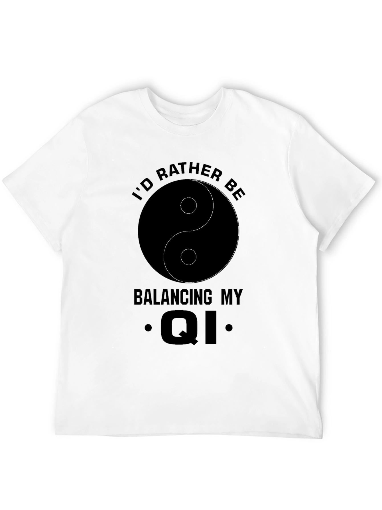 Balance Qi Yin Yang Graphic T-Shirt