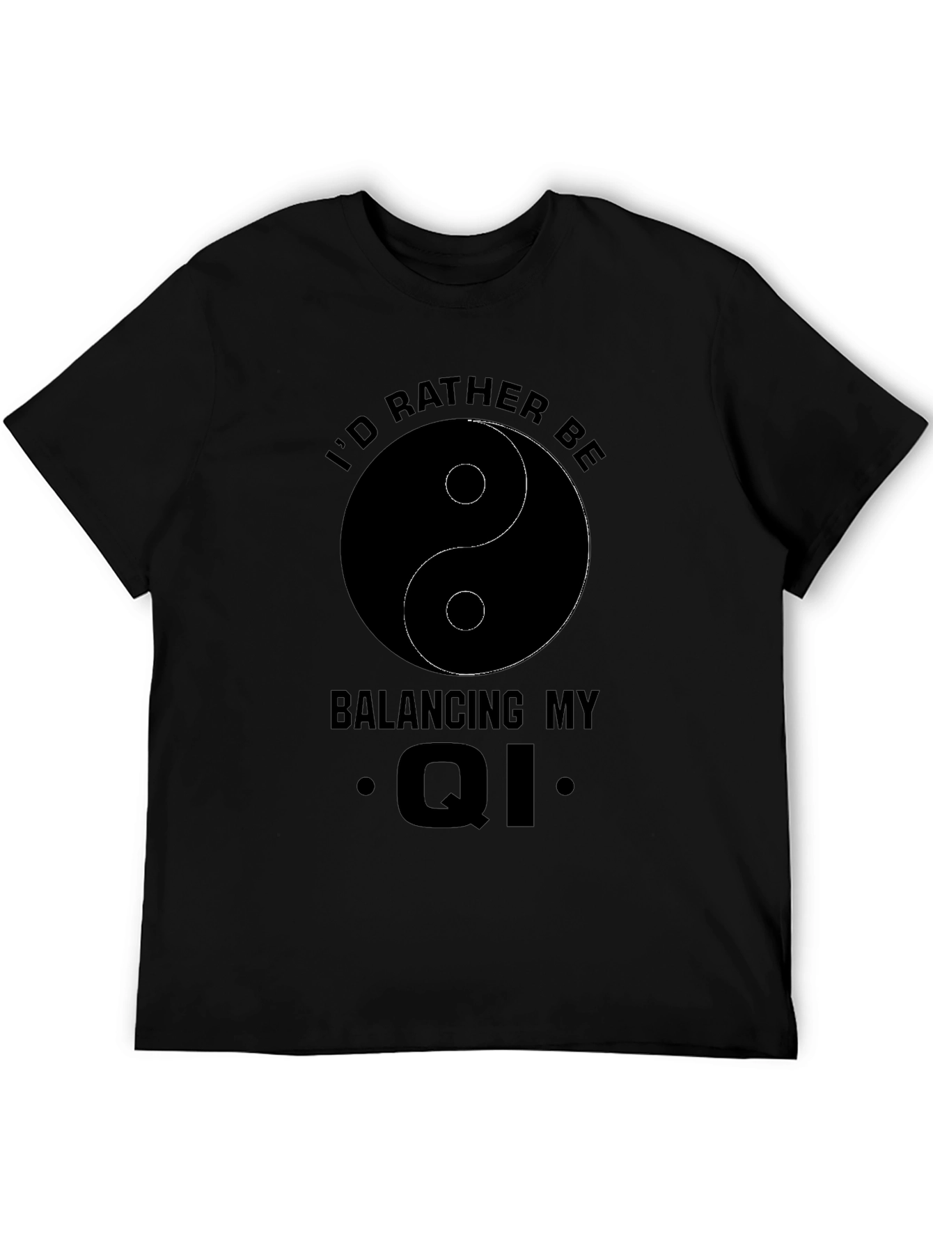 Balance Qi Yin Yang Graphic T-Shirt