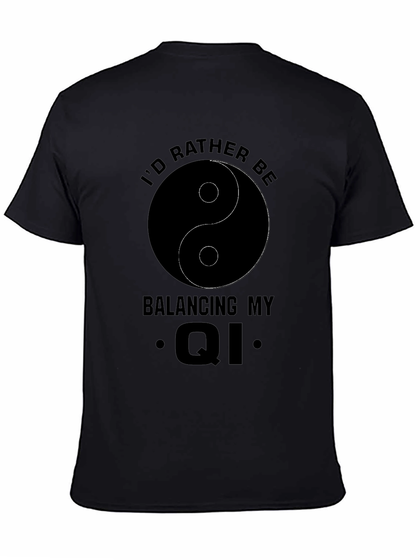 Balance Qi Yin Yang Graphic T-Shirt