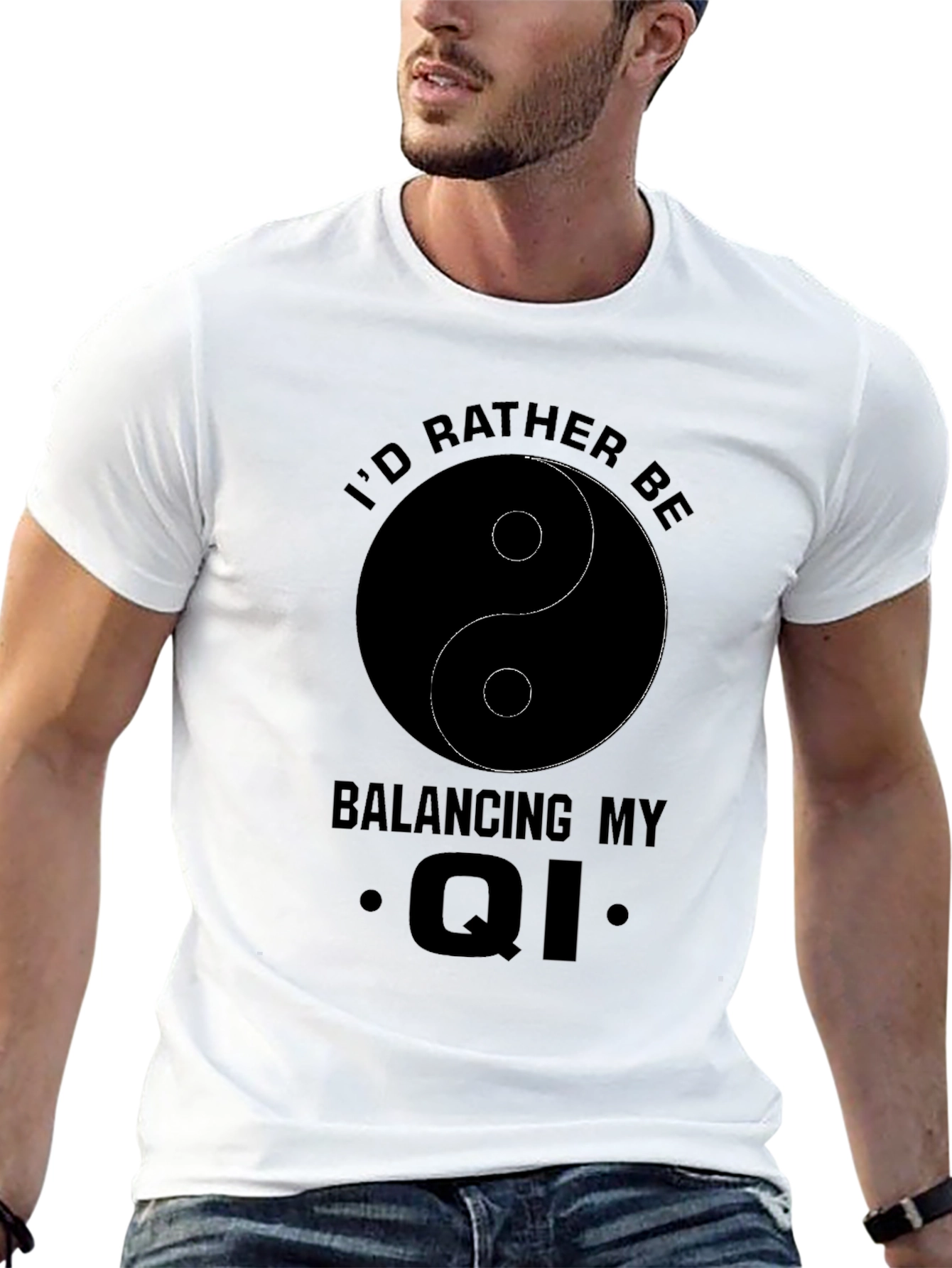 Balance Qi Yin Yang Graphic T-Shirt