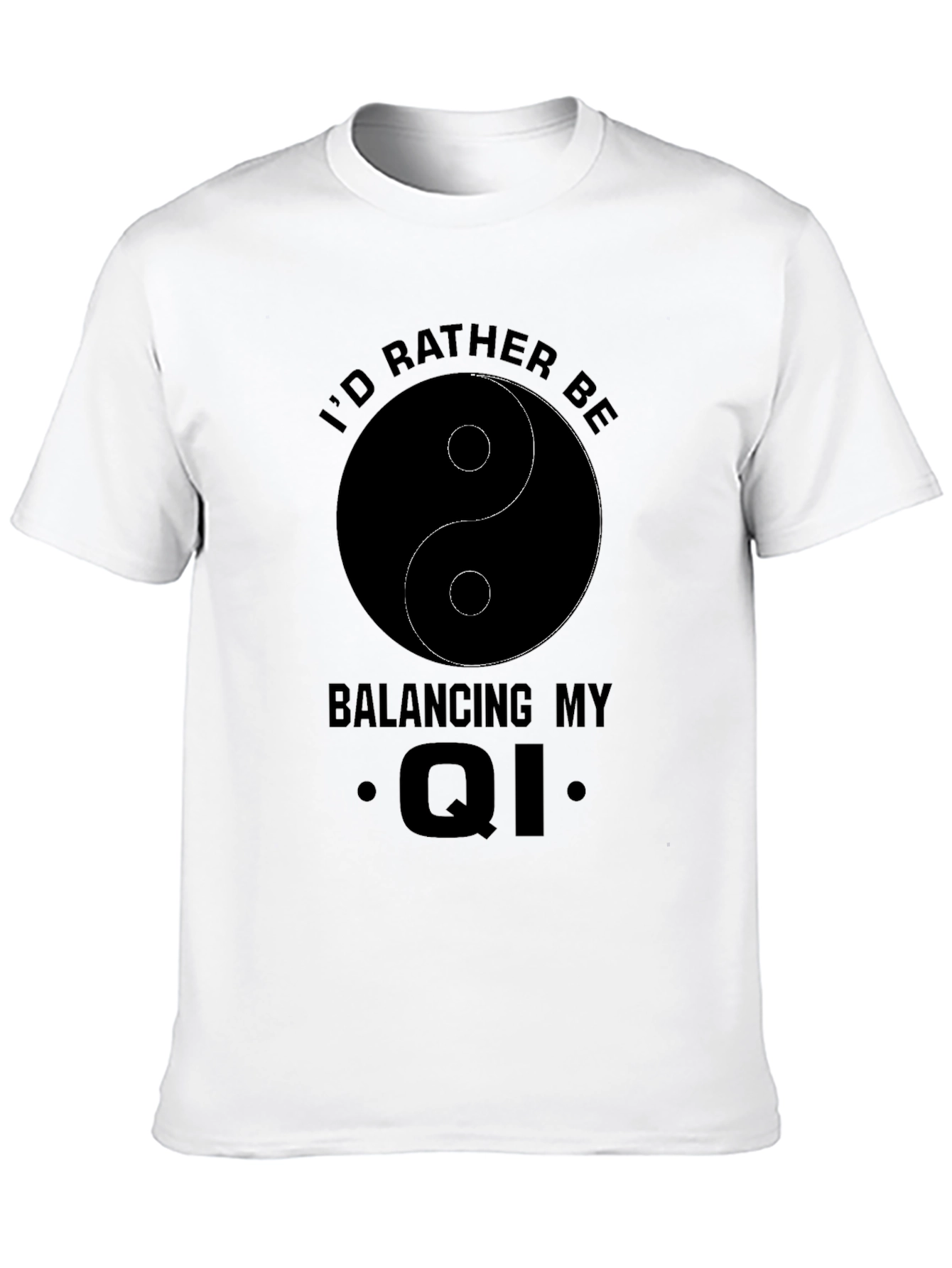 Balance Qi Yin Yang Graphic T-Shirt