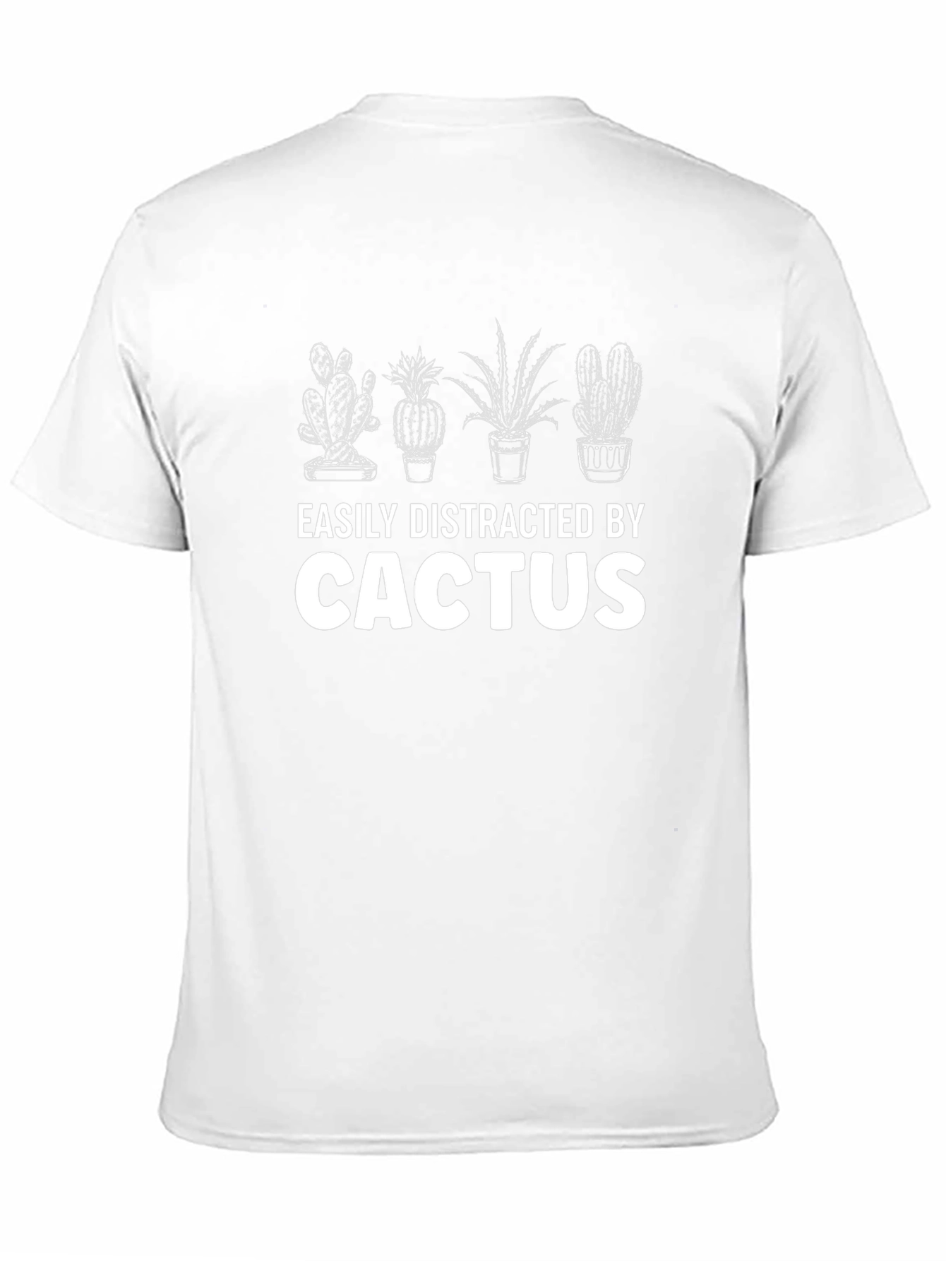 Easily Distracted By Cactus T-Shirt