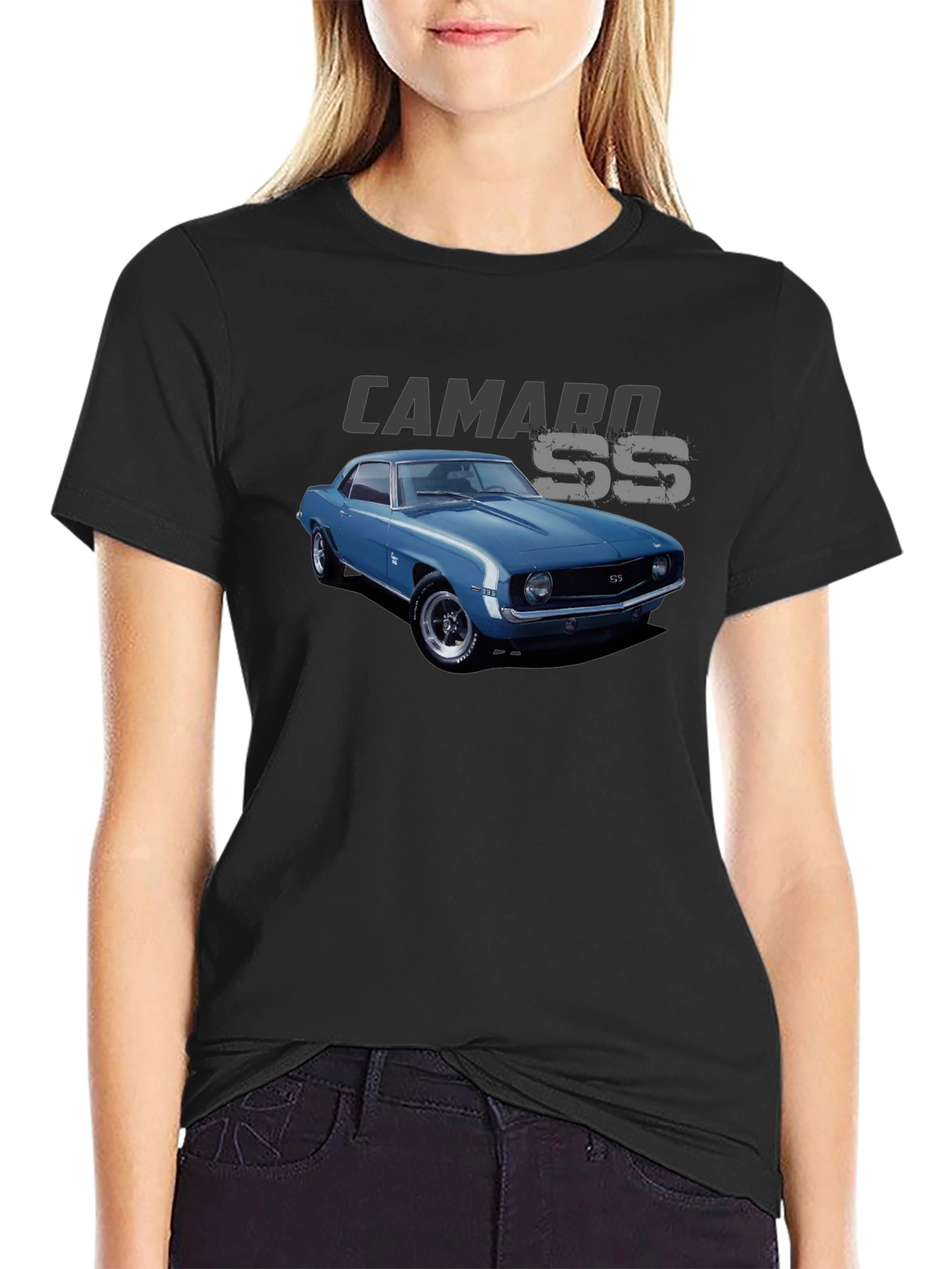Camaro SS Classic Car Graphic T-Shirt