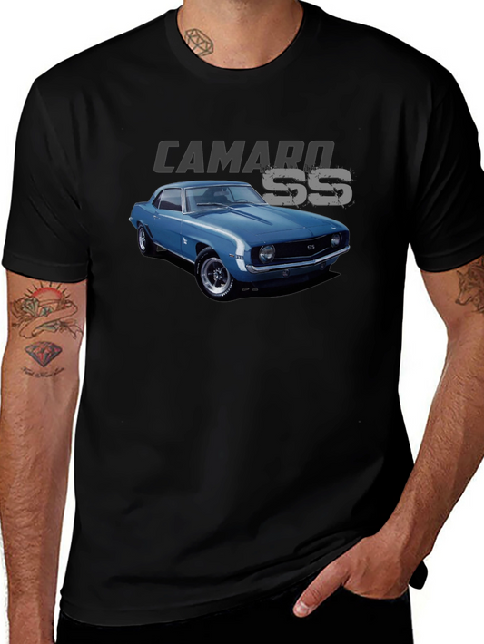 Camaro SS Classic Car Graphic T-Shirt