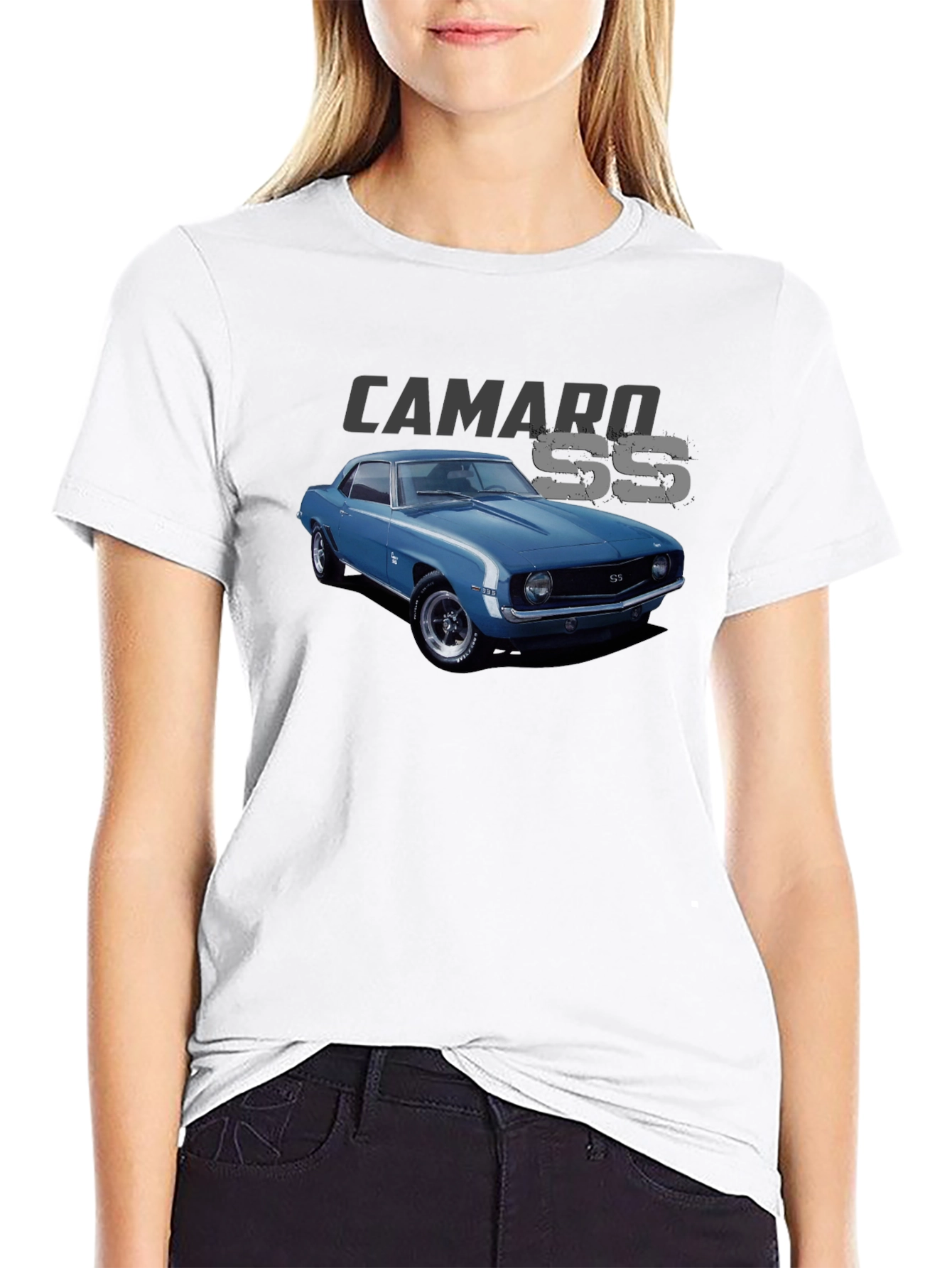 Camaro SS Classic Car Graphic T-Shirt