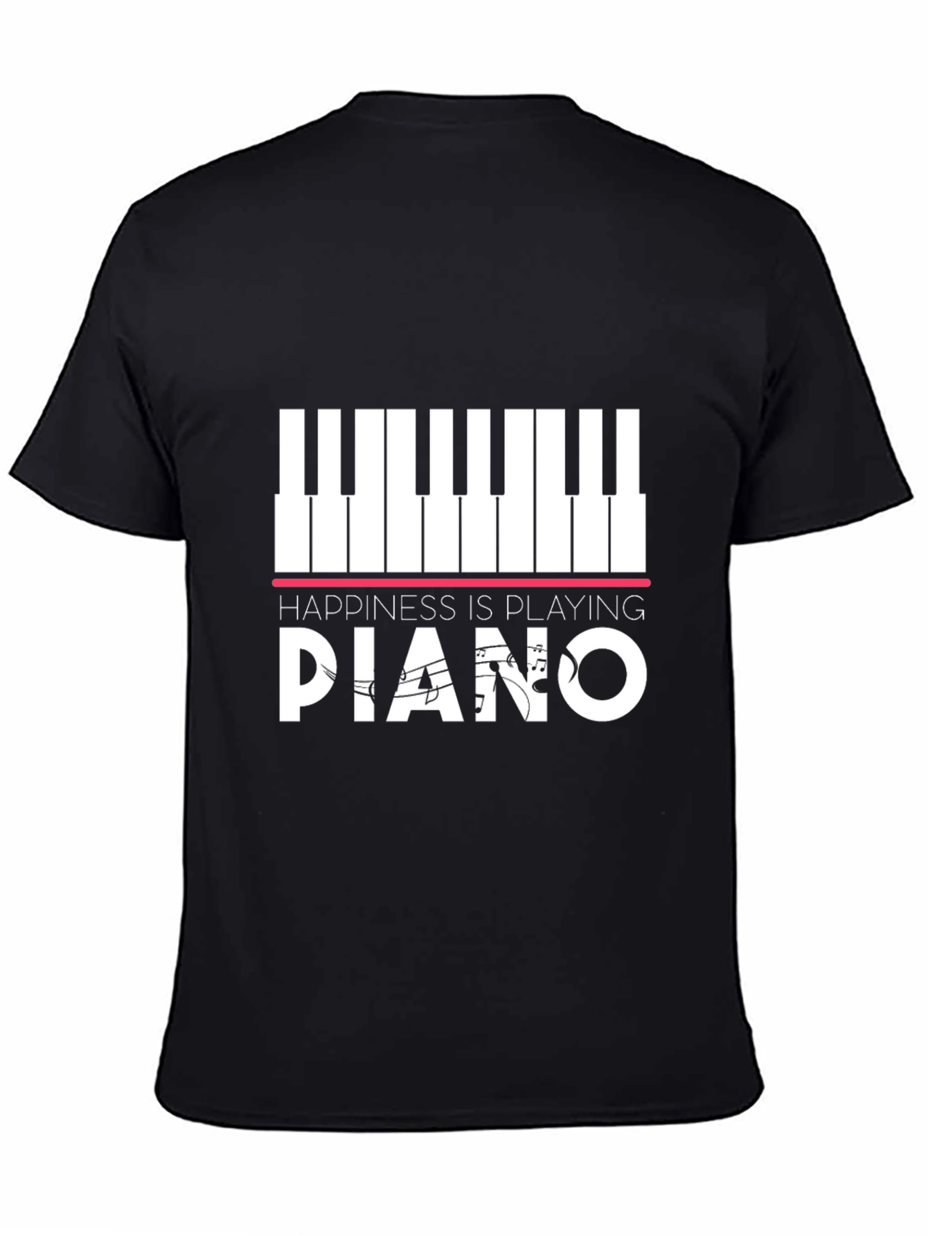 Piano Happiness T-Shirt - Music Lover Tee