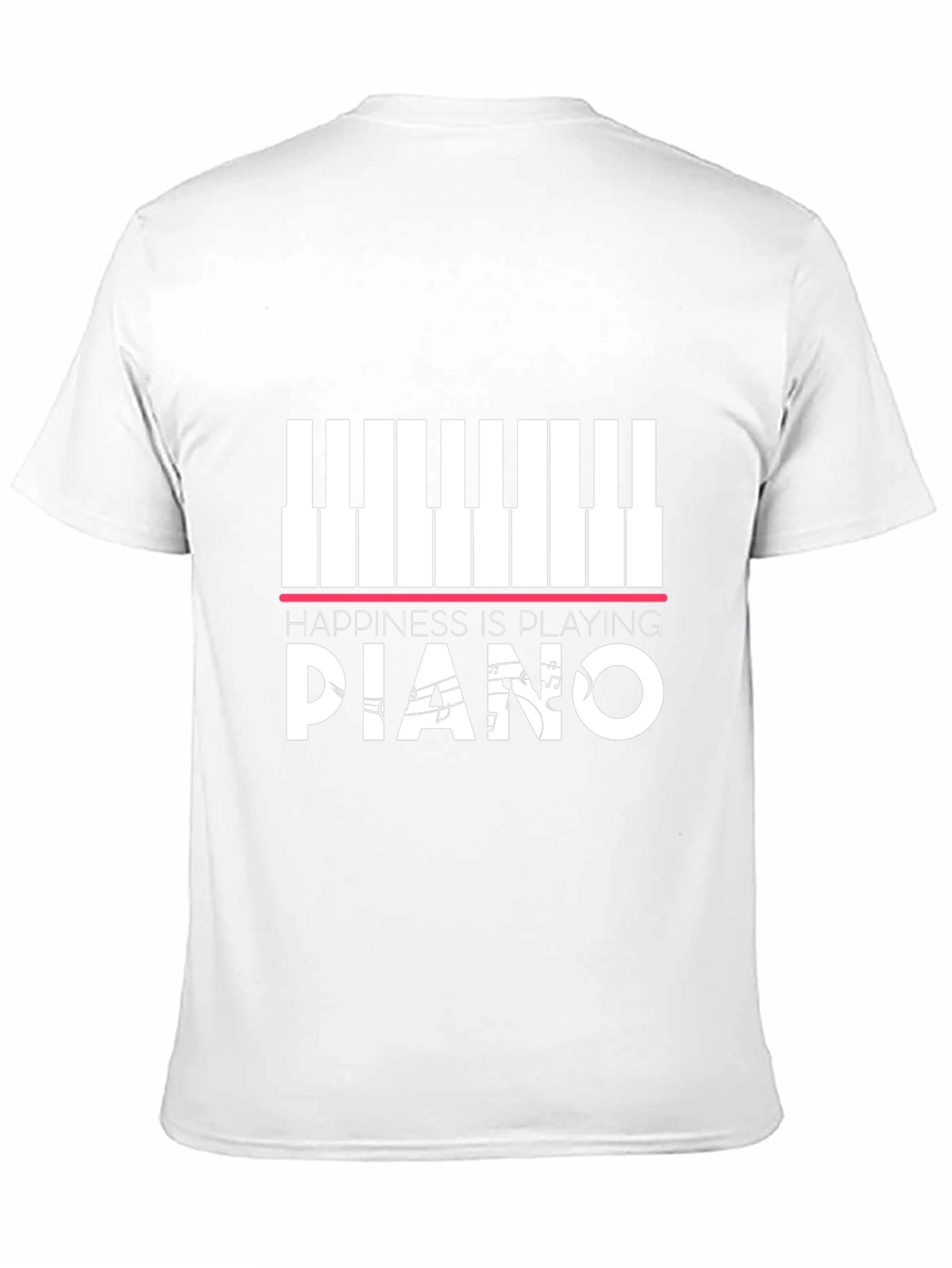Piano Happiness T-Shirt - Music Lover Tee