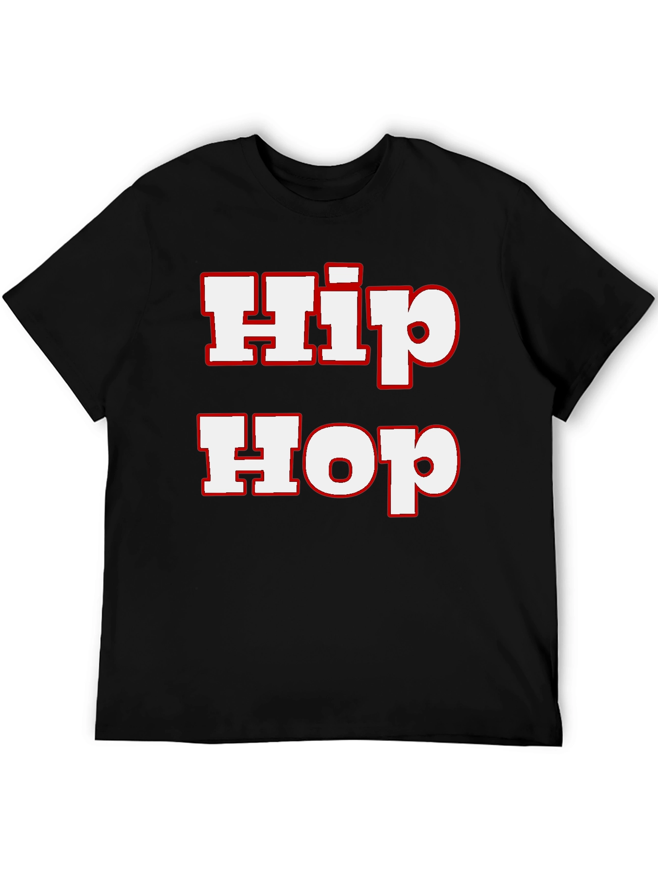 Hip Hop Graphic Tee - Bold Streetwear Style