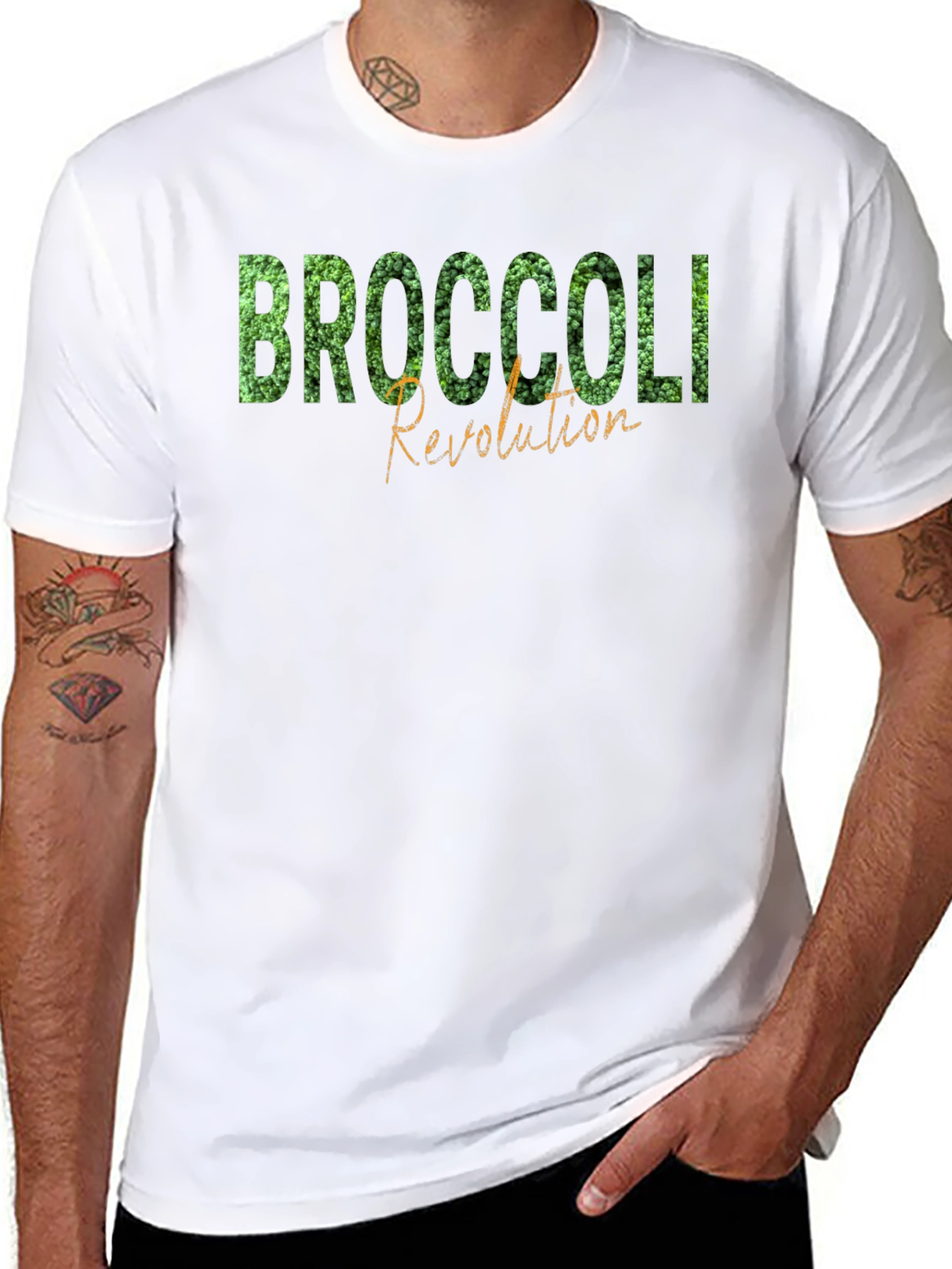 Broccoli Revolution T-Shirt - Vegan Power!