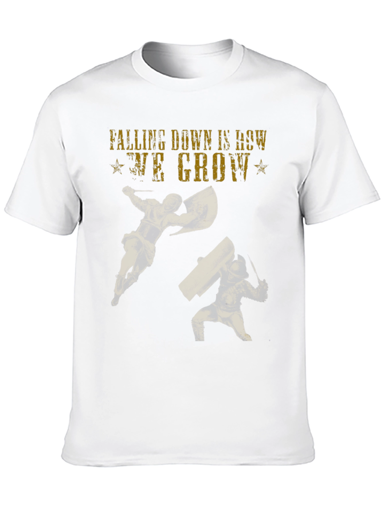 Falling Down Gladiators Graphic T-Shirt