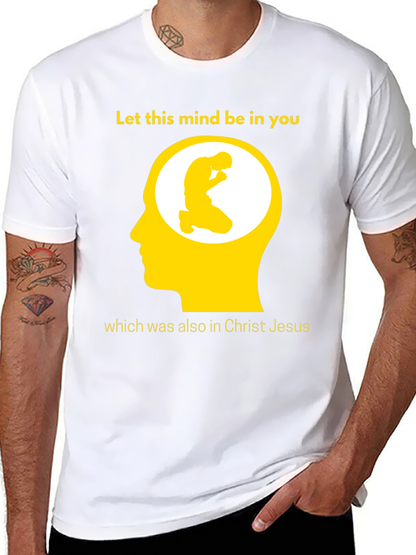 Christian Mindset T-Shirt Christ Jesus Inspiration