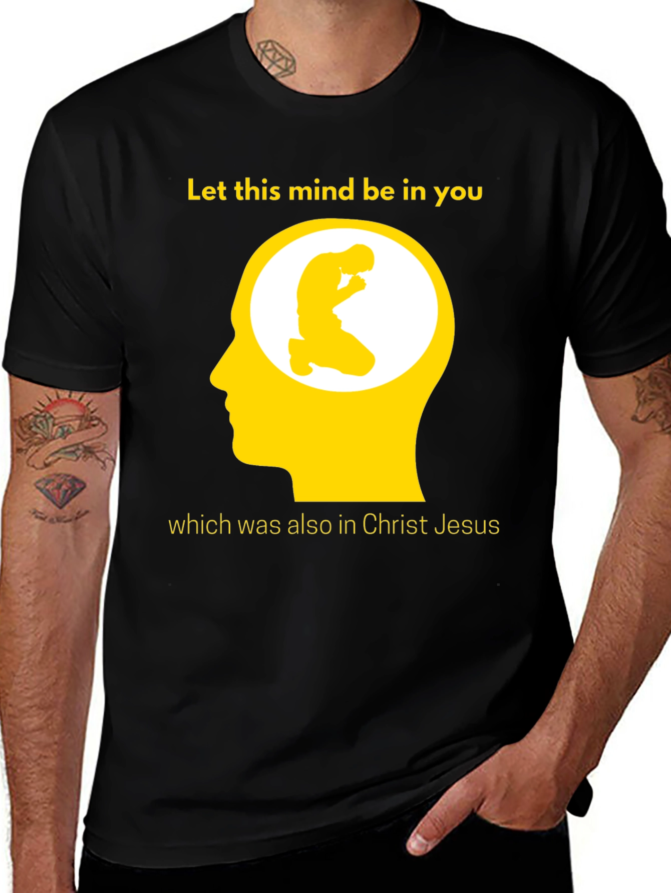 Christian Mindset T-Shirt Christ Jesus Inspiration